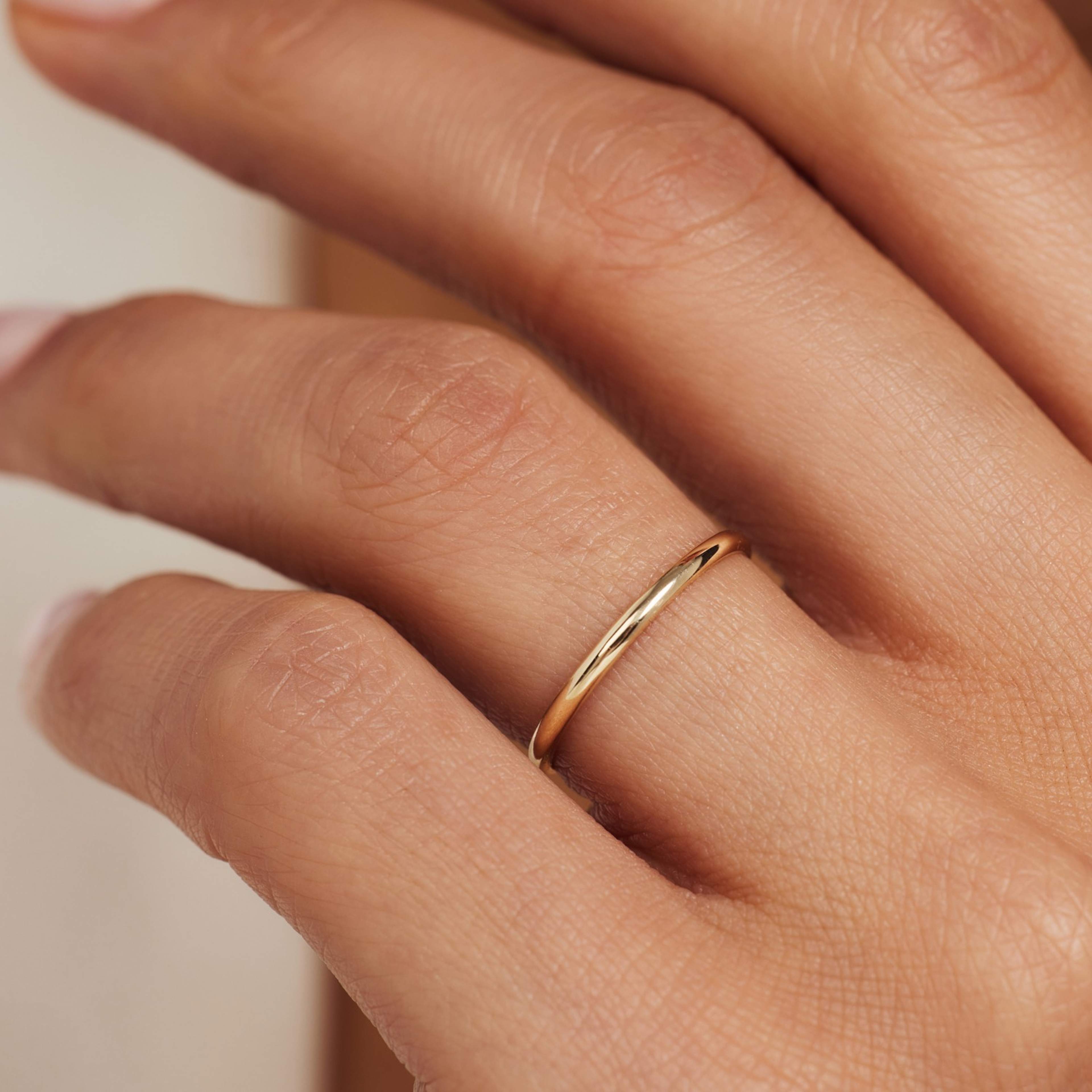 Rivoli 14 Karat Guld Ring