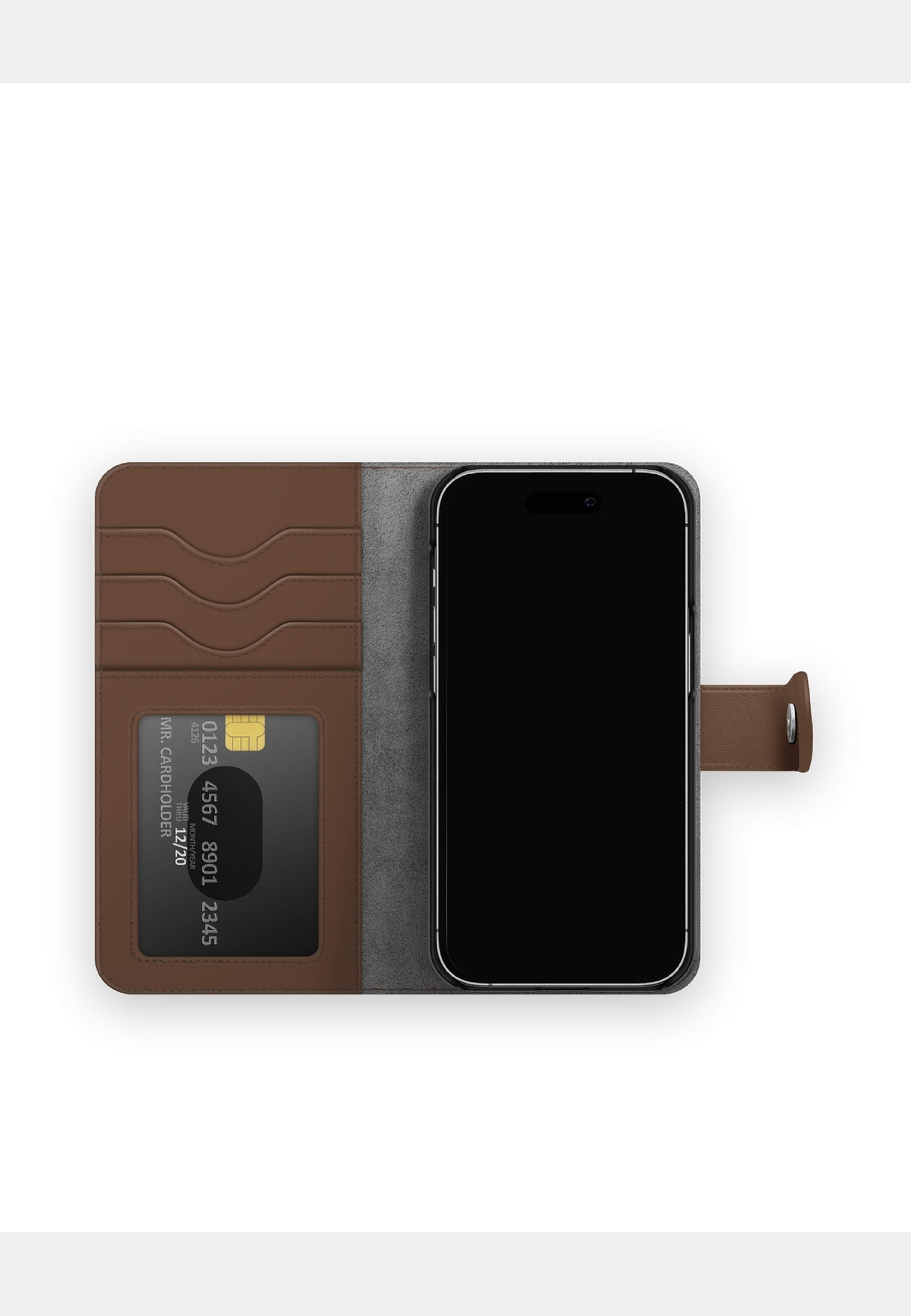 Magnet Wallet+ Iphone - Dark Brown