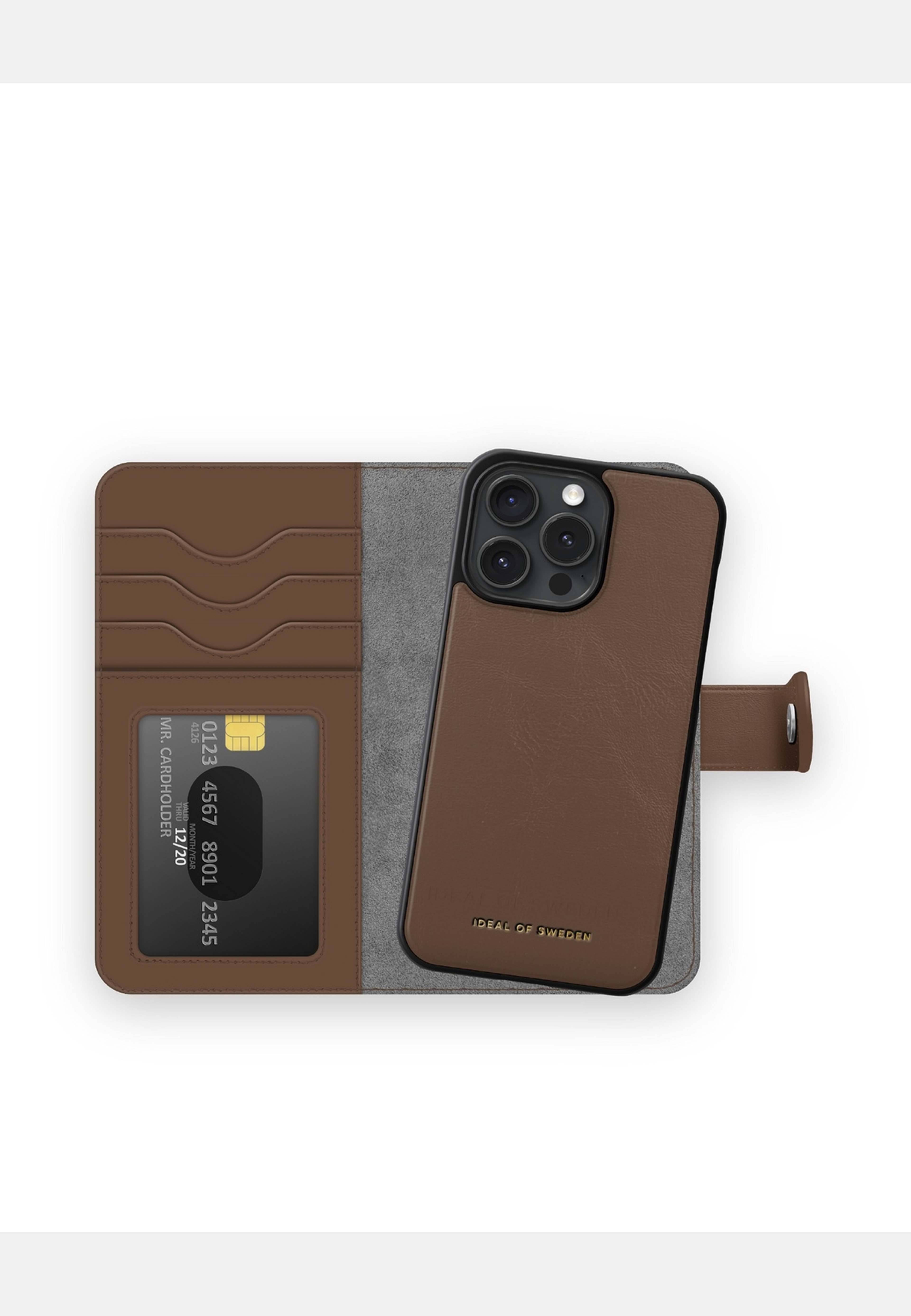 Magnet Wallet+ Iphone - Dark Brown