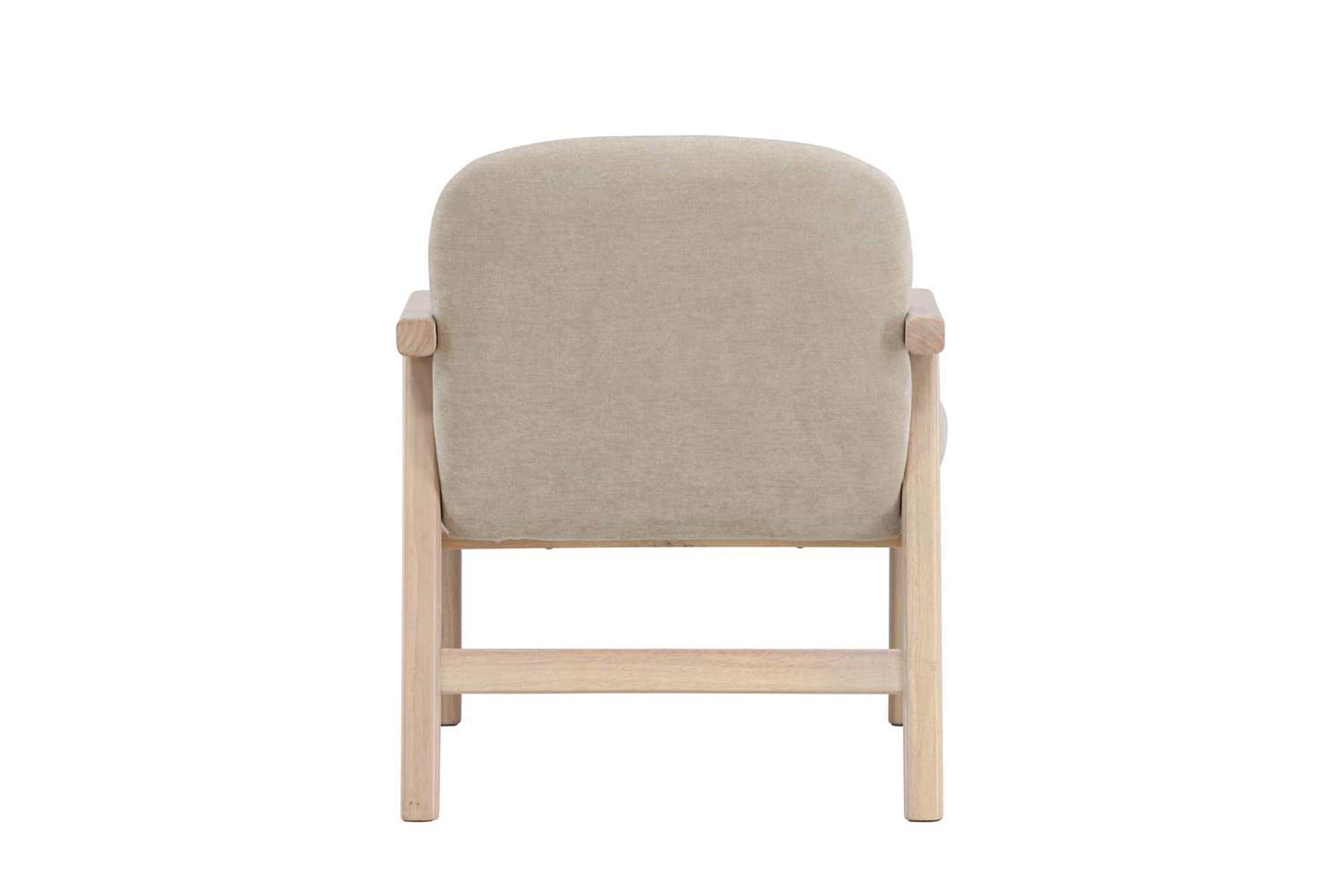 Rile Fåtölj, från Venture Home, i färgen beige,whitewash. Klicka för att öppna bilden i stort format