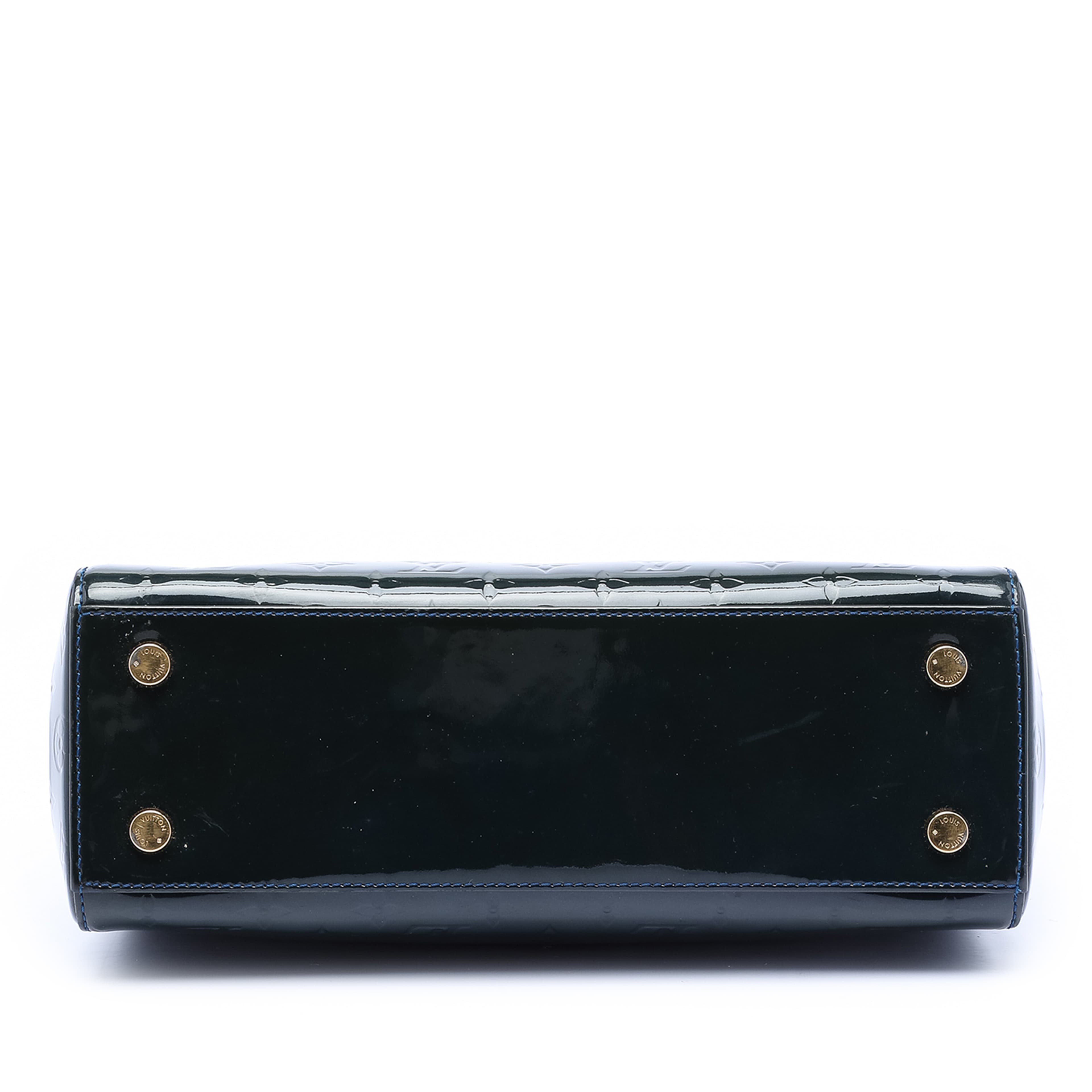 Louis Vuitton Monogram Vernis Brea Mm, från Luxclusif, i färgen dark blue. Klicka för att öppna bilden i stort format