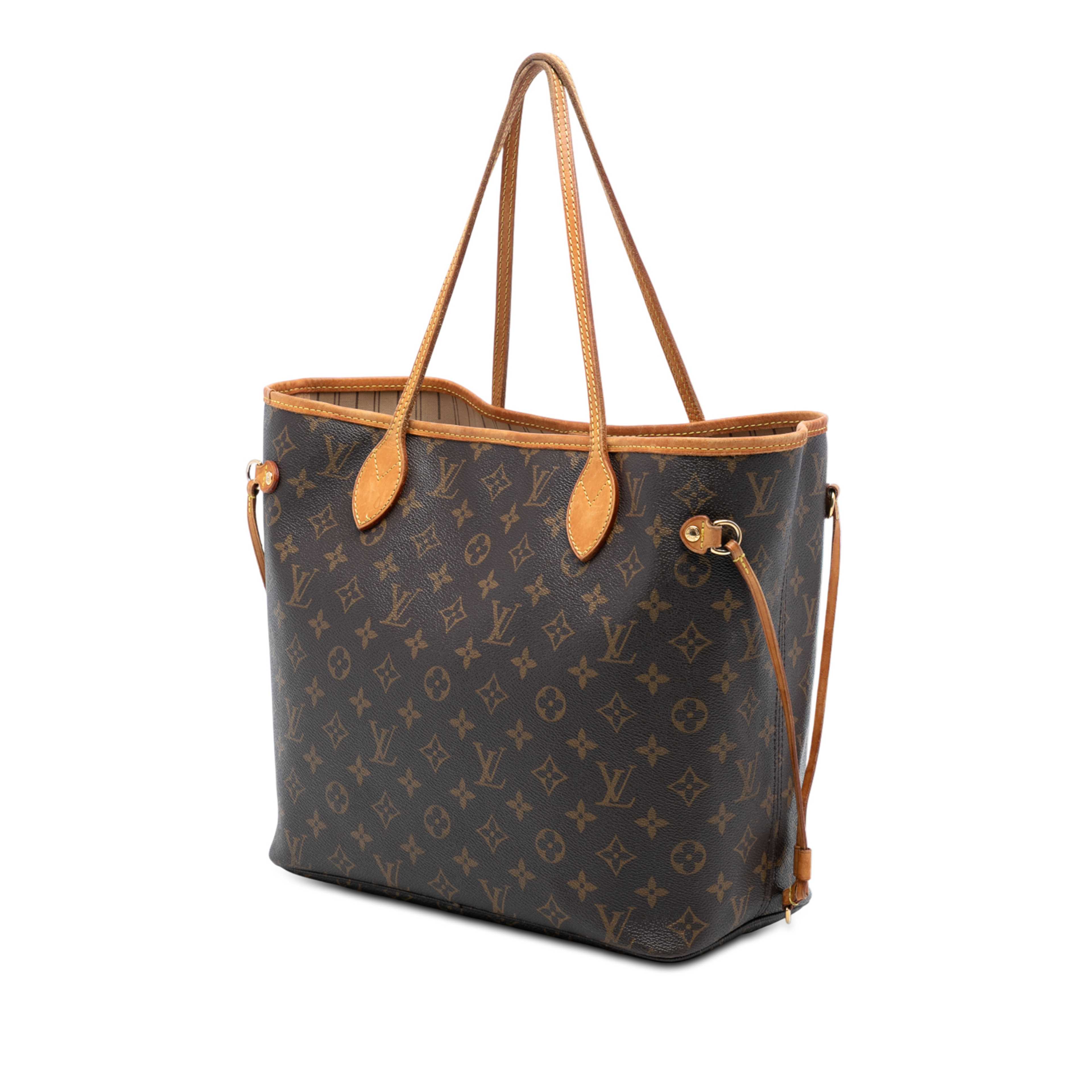 Louis Vuitton Monogram Neverfull Mm, från Luxclusif, i färgen brown. Klicka för att öppna bilden i stort format