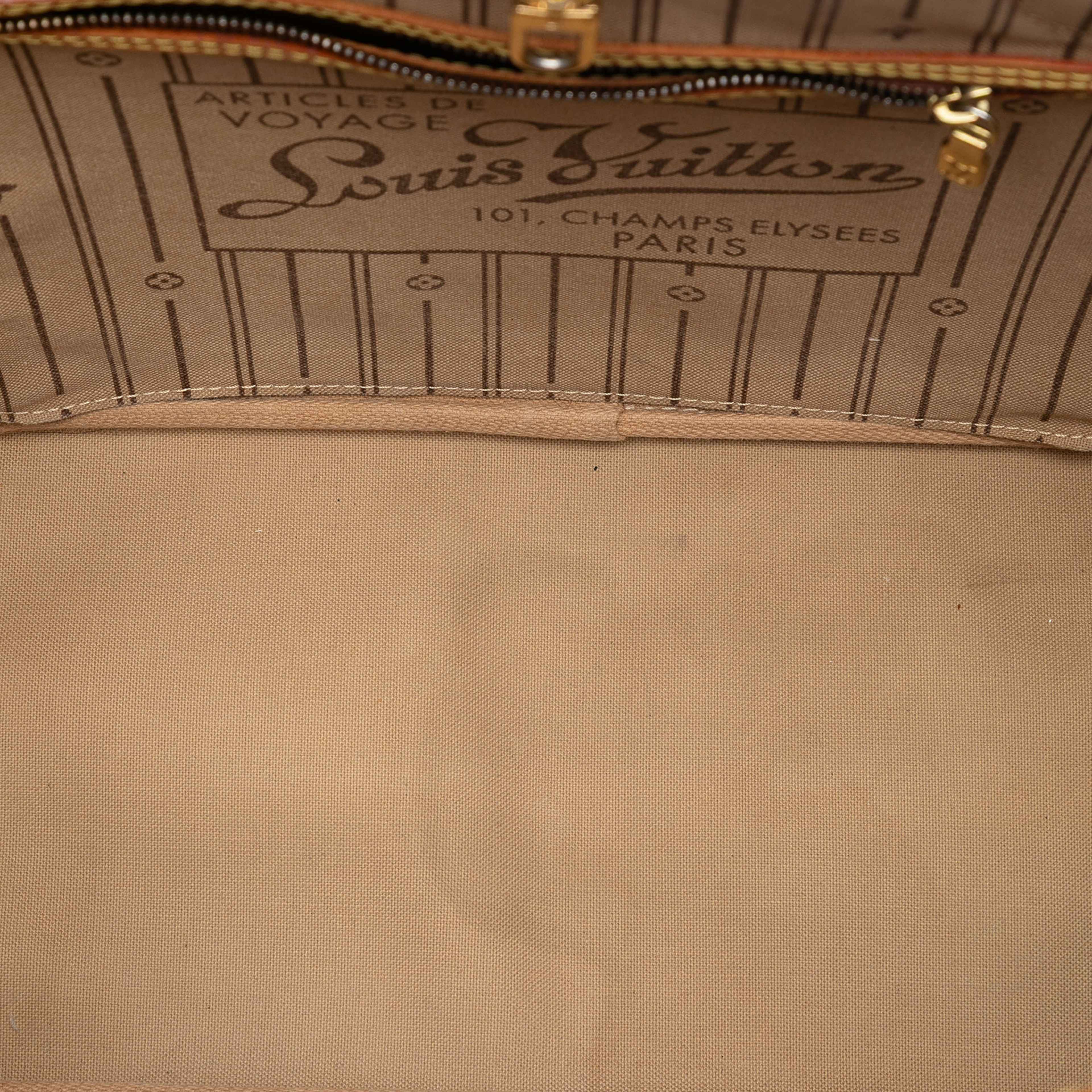 Louis Vuitton Monogram Neverfull Mm, från Luxclusif, i färgen brown. Klicka för att öppna bilden i stort format