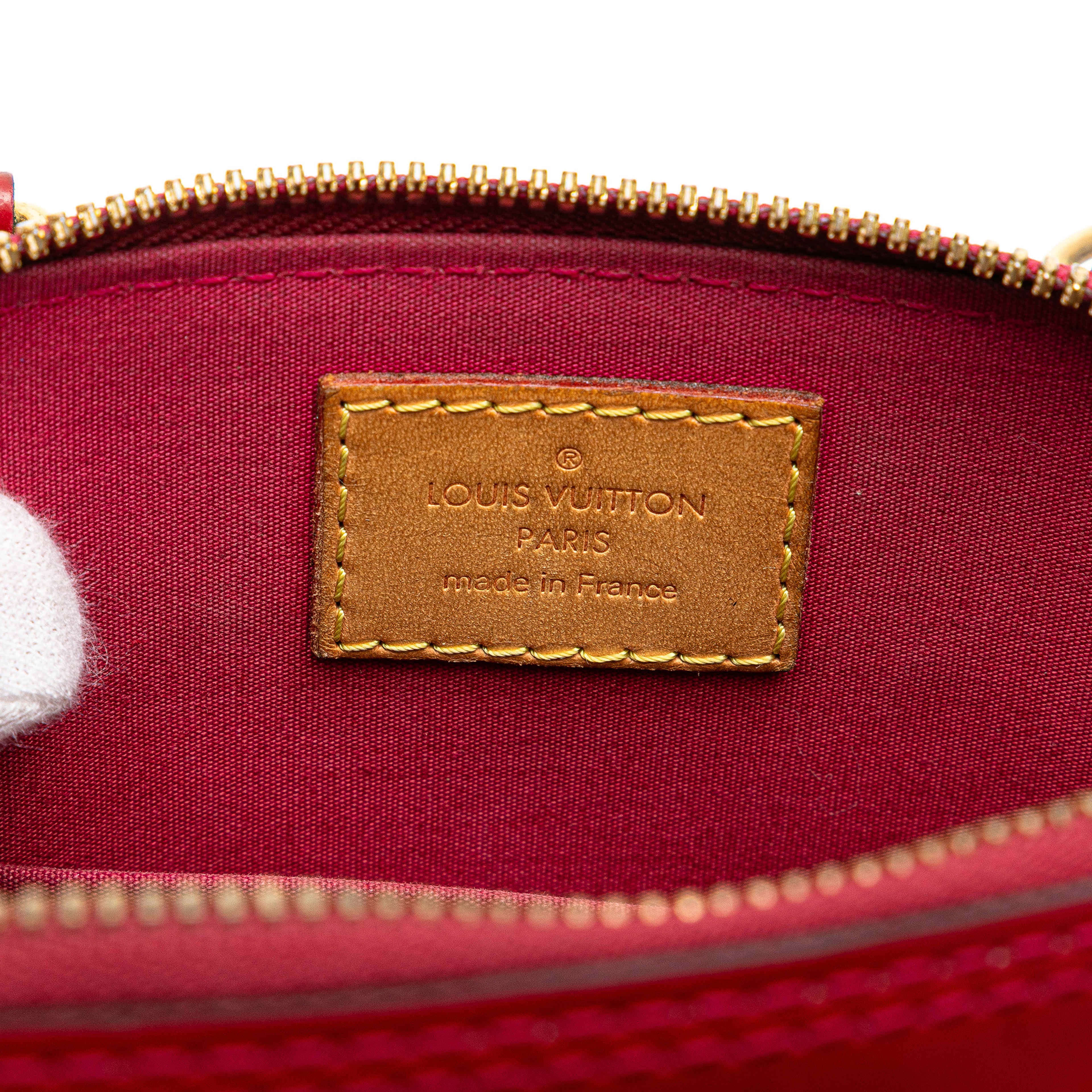 Louis Vuitton Monogram Vernis Alma Bb