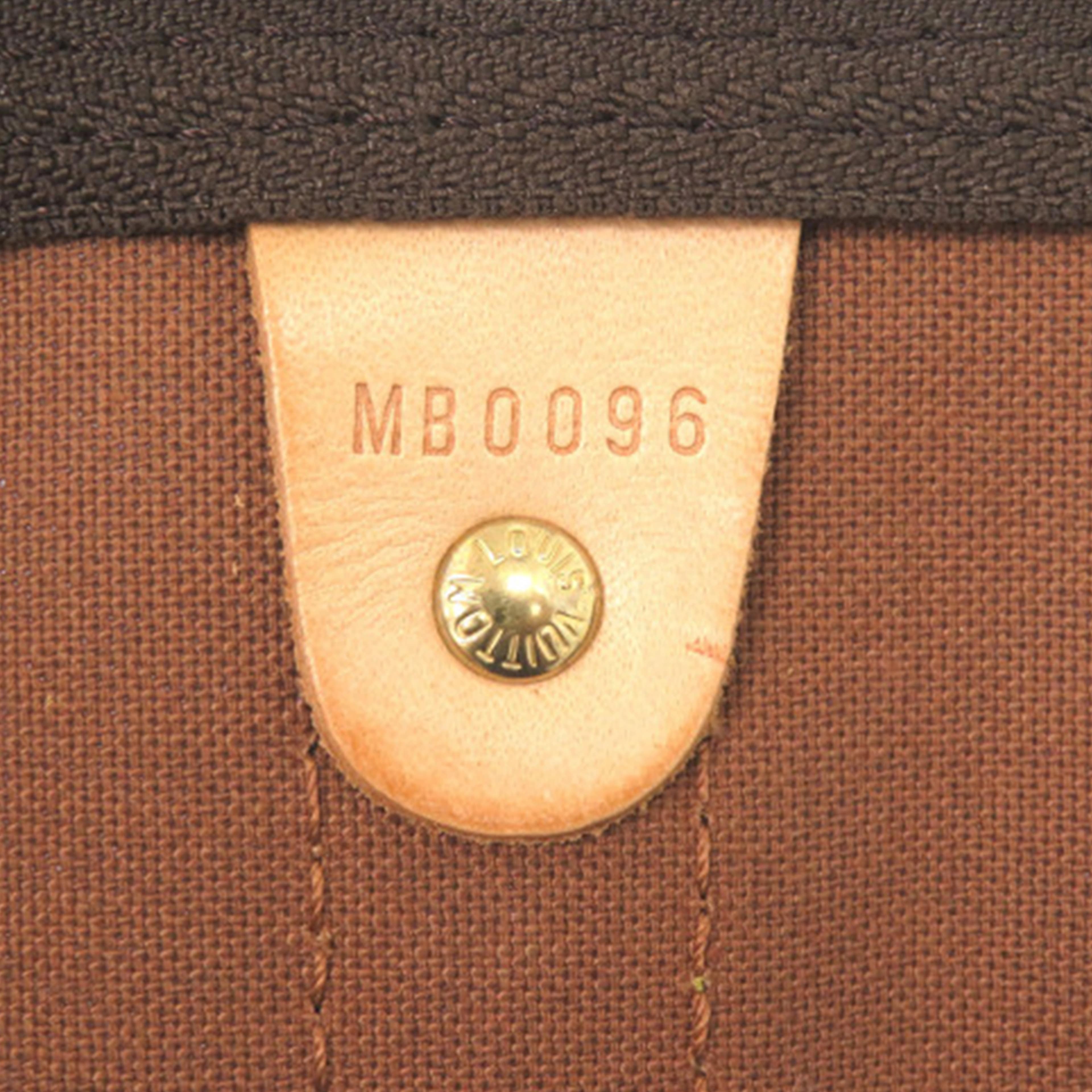 Louis Vuitton Monogram Keepall Bandouliere 60, från Luxclusif, i färgen brown. Klicka för att öppna bilden i stort format