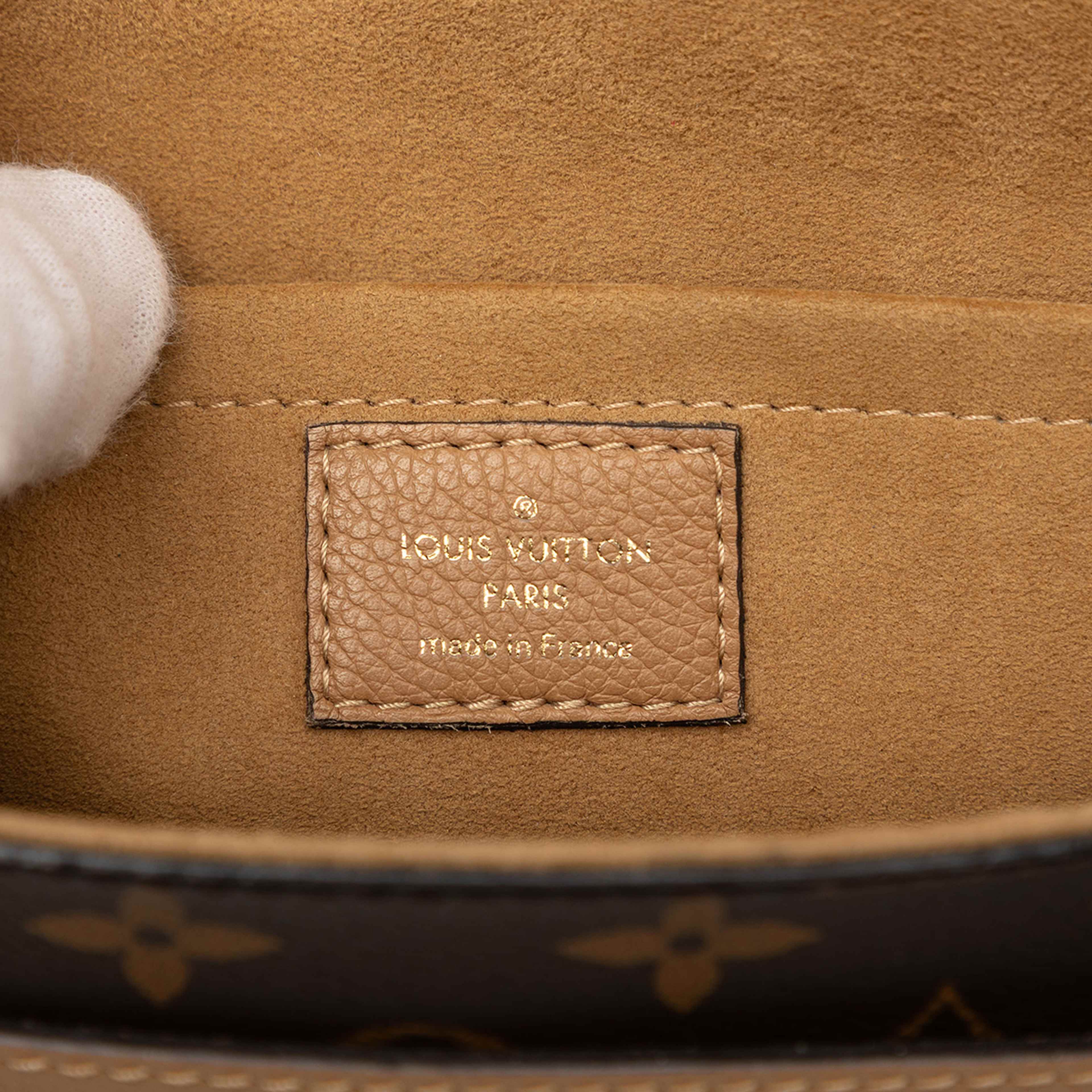 Louis Vuitton Monogram Marignan, från Luxclusif, i färgen brun. Klicka för att öppna bilden i stort format