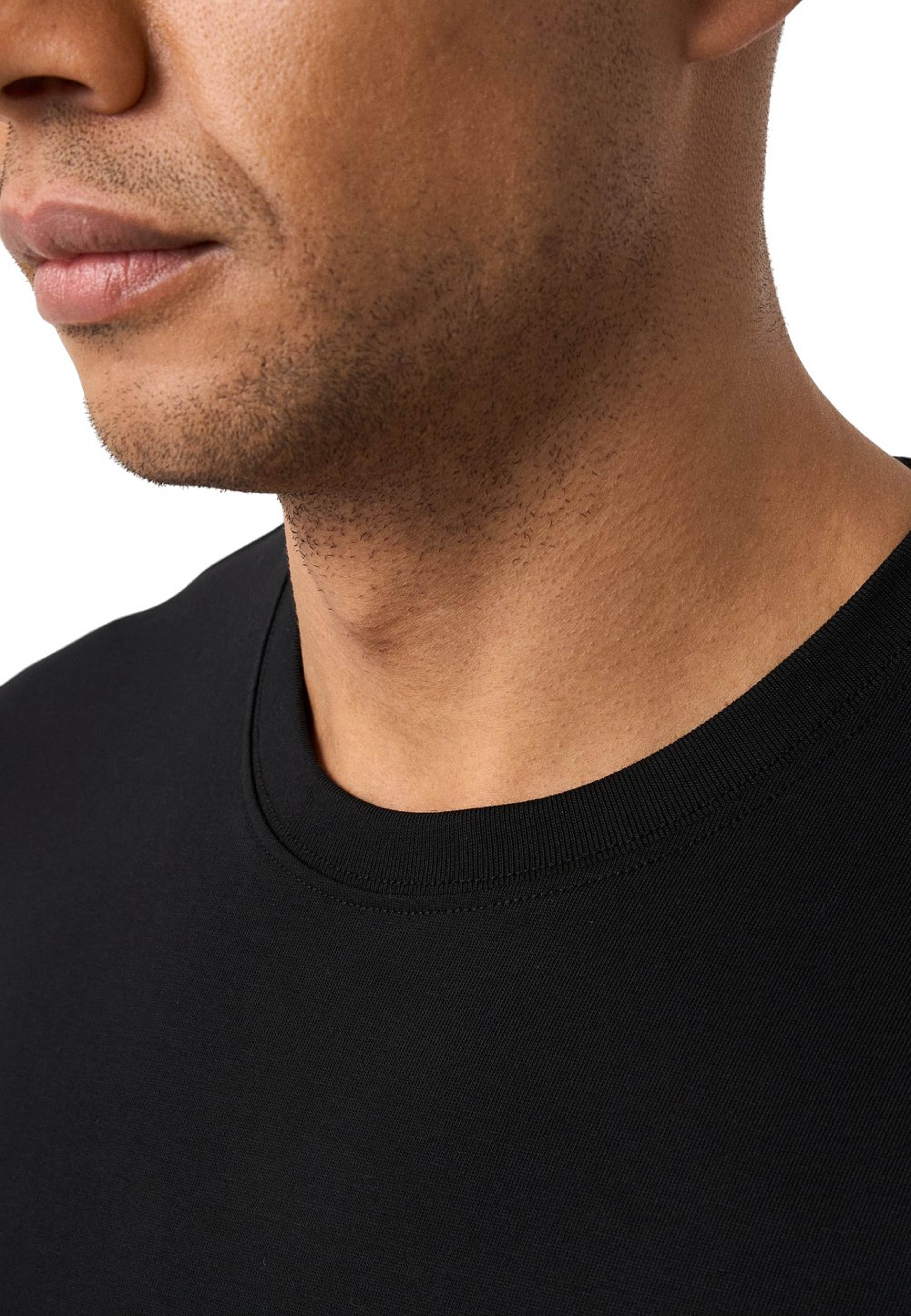 T-shirt I Single Jersey Supima-bomull, från Eton, i färgen black. Klicka för att öppna bilden i stort format