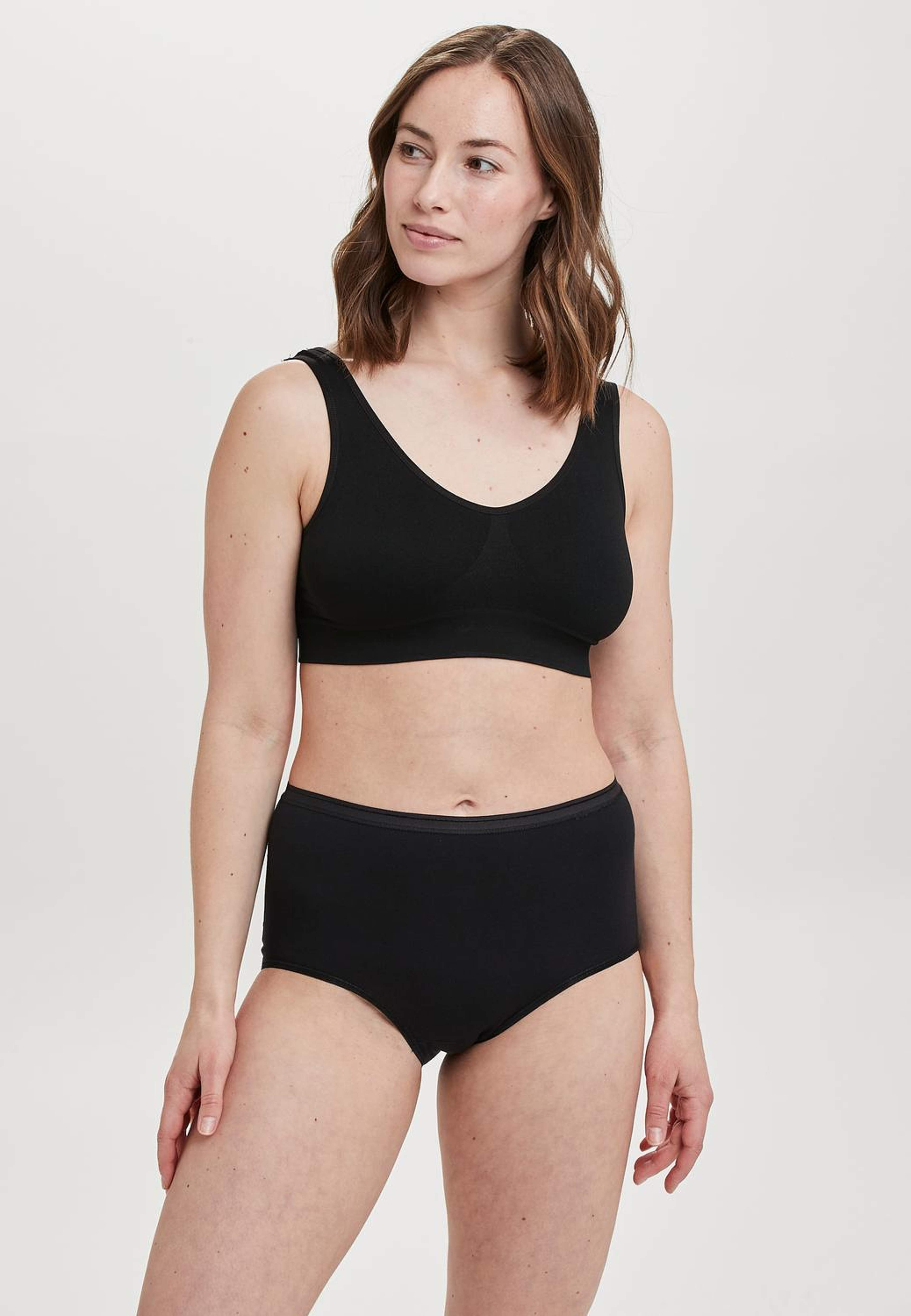 Ekologisk Bomull, Maxi Brief Trosar, 10-pack, Vit