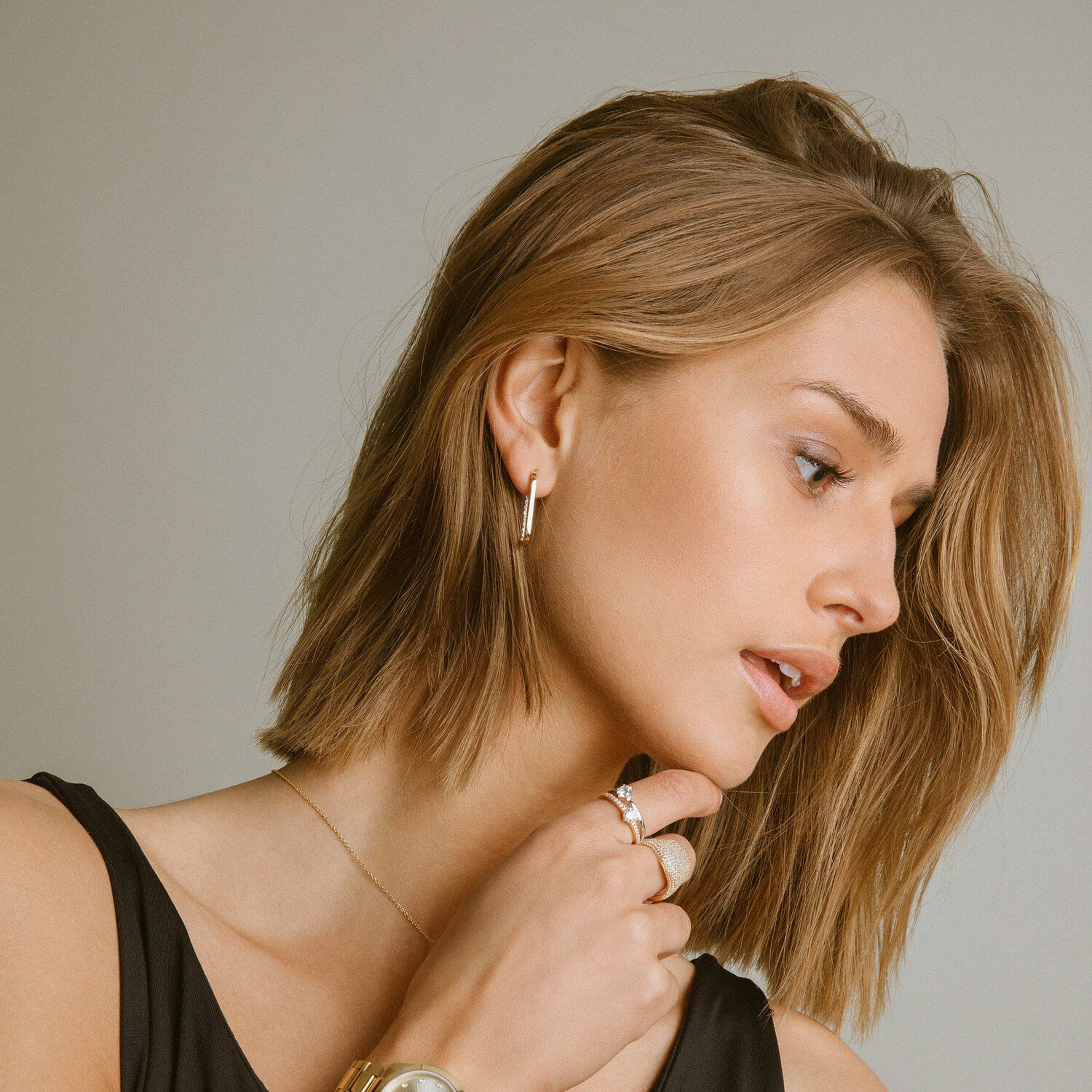 Örhänge Capizzi, från Sif Jakobs Jewellery, i färgen silver. Klicka för att öppna bilden i stort format