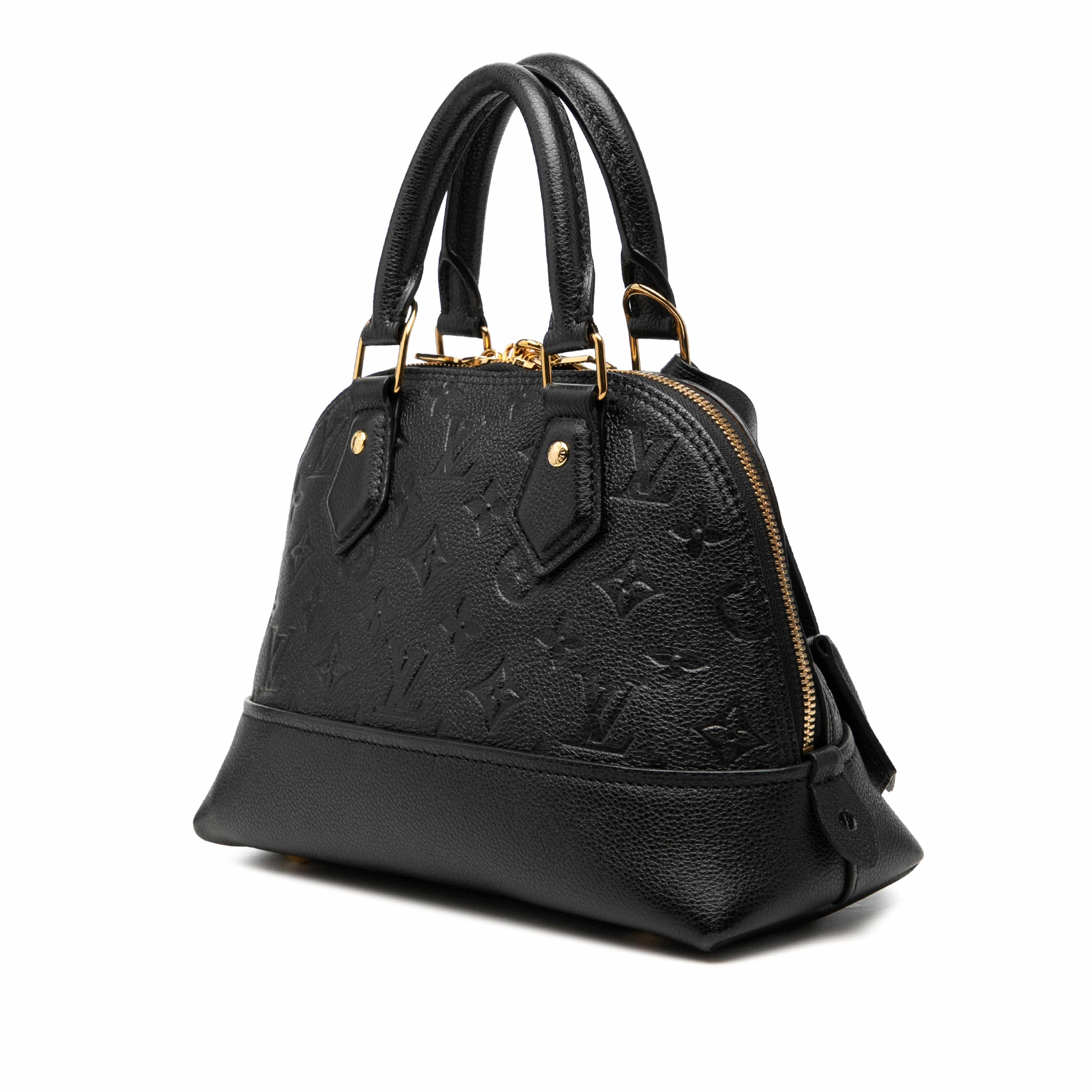 Louis Vuitton Monogram Empreinte Neo Alma Bb, från Luxclusif, i färgen black. Klicka för att öppna bilden i stort format