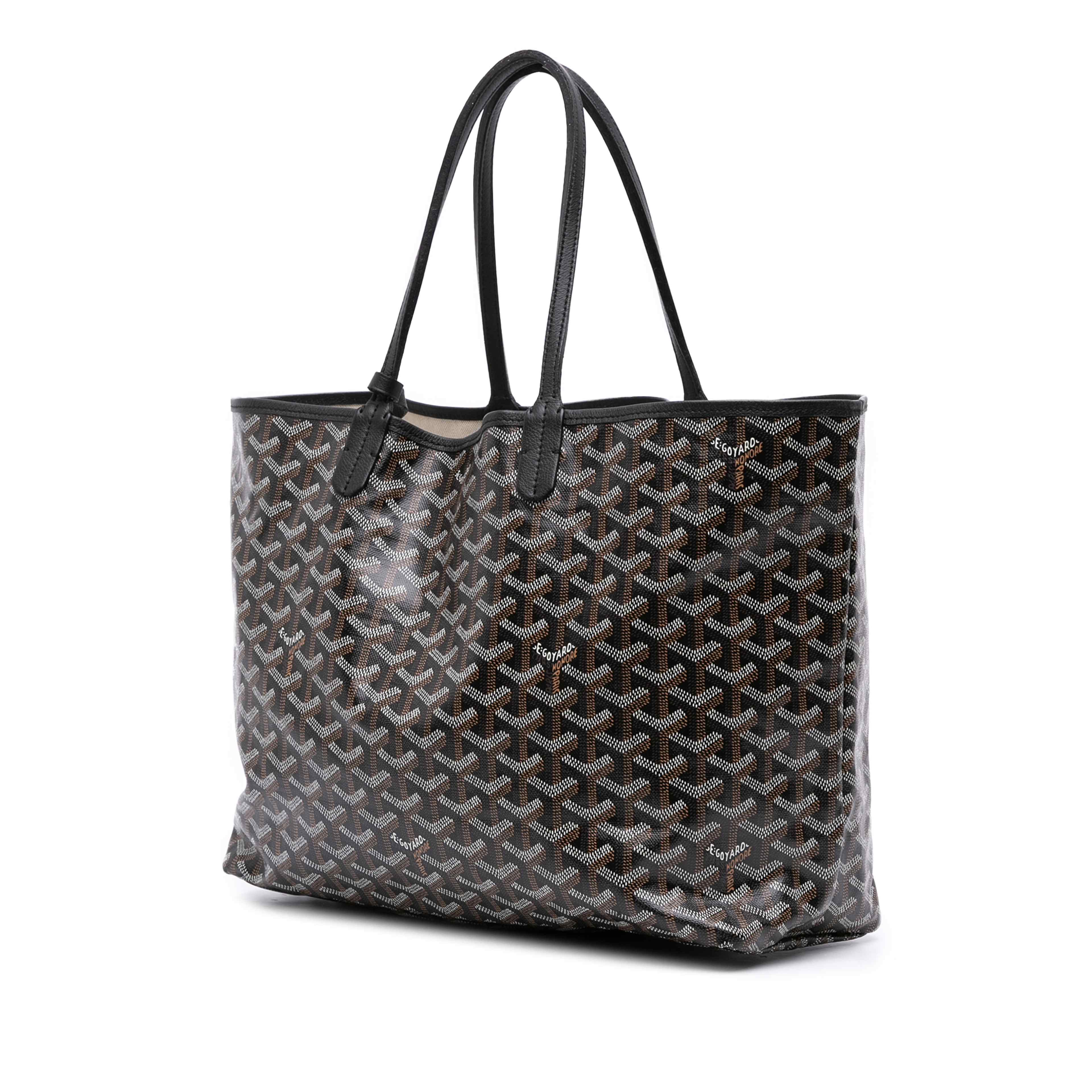 Goyard Goyardine Saint Louis Pm, från Luxclusif, i färgen black. Klicka för att öppna bilden i stort format
