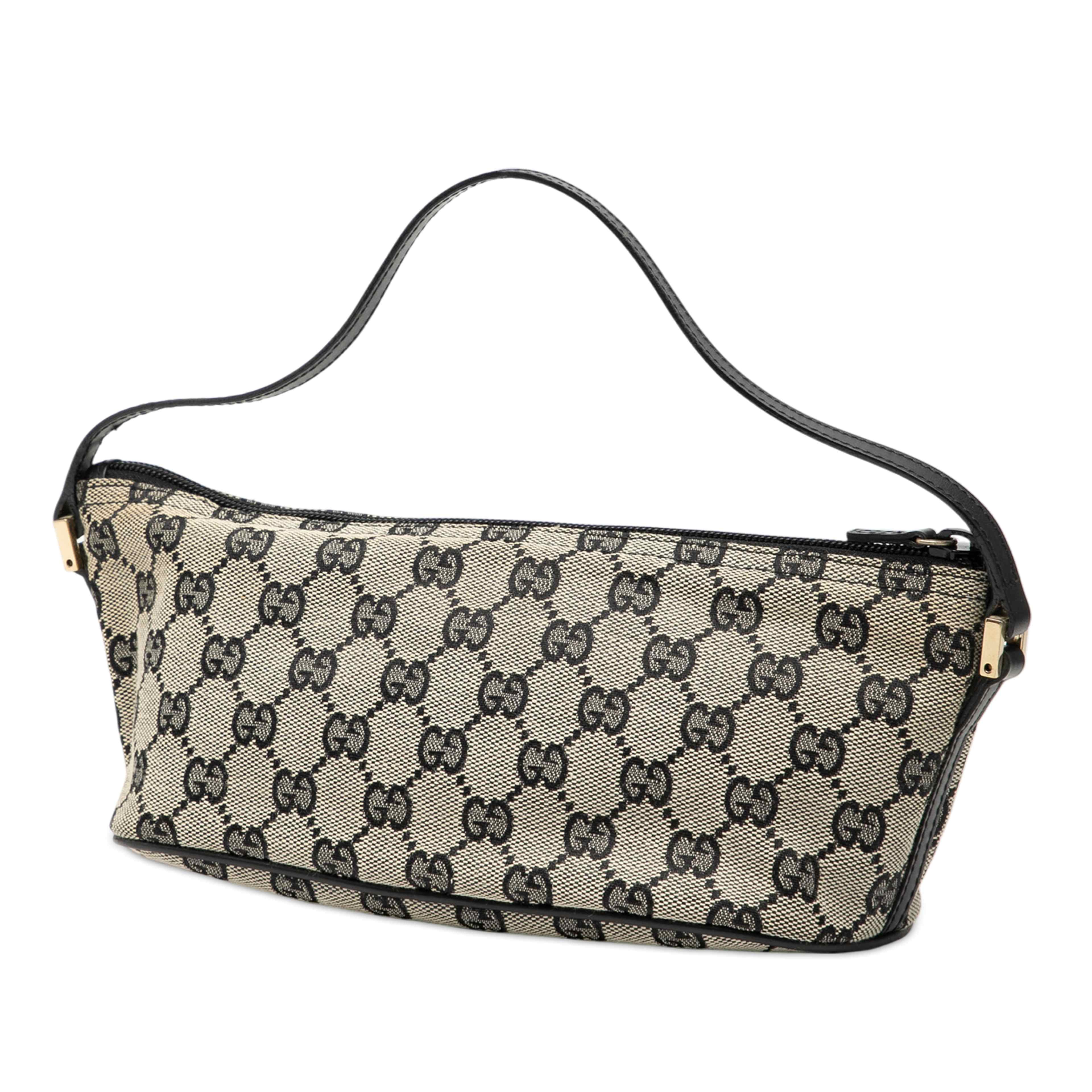 Gucci Gg Canvas Boat, från Luxclusif, i färgen gray. Klicka för att öppna bilden i stort format