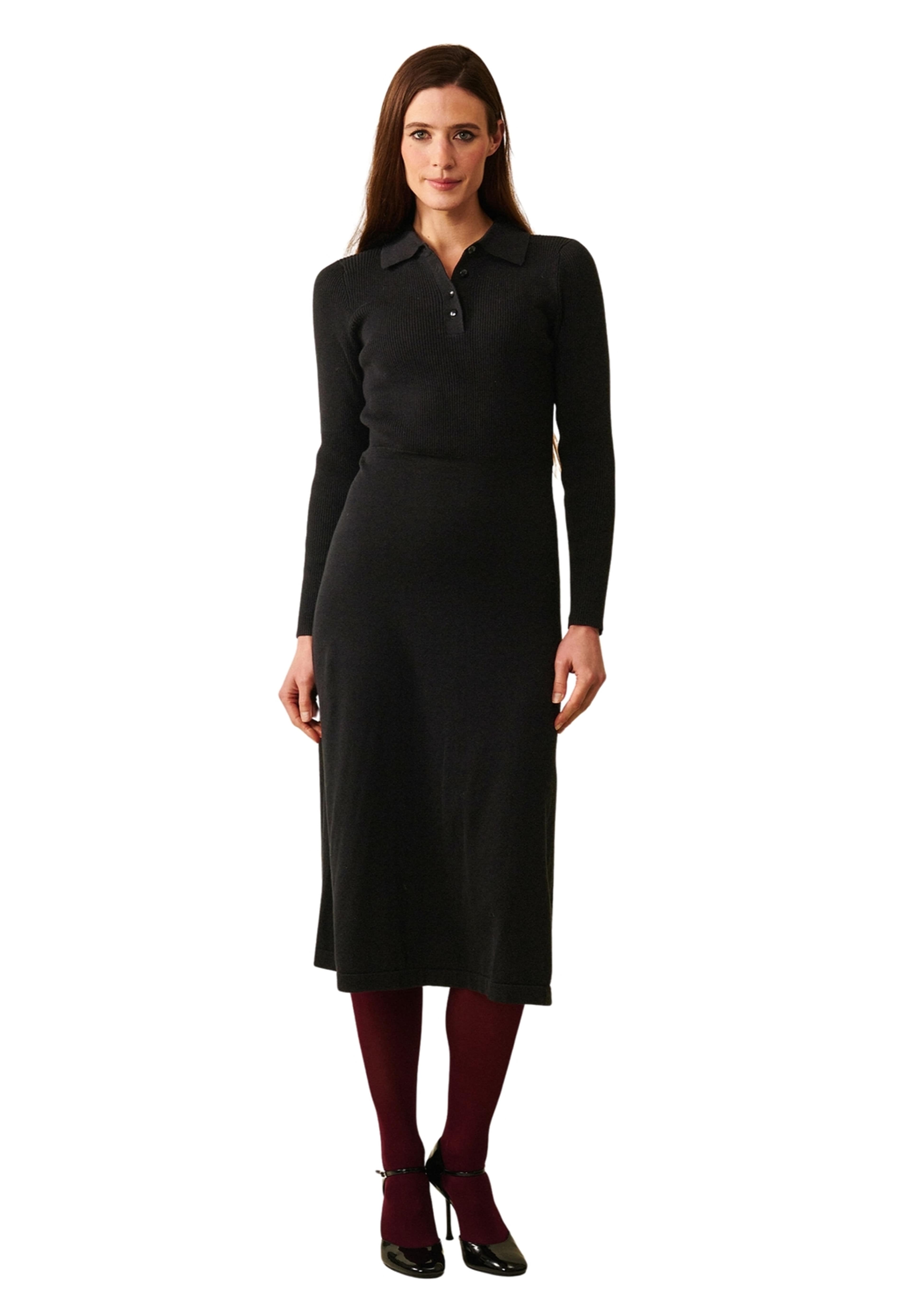 Tyne Dress, från Jumperfabriken, i färgen black. Klicka för att öppna bilden i stort format