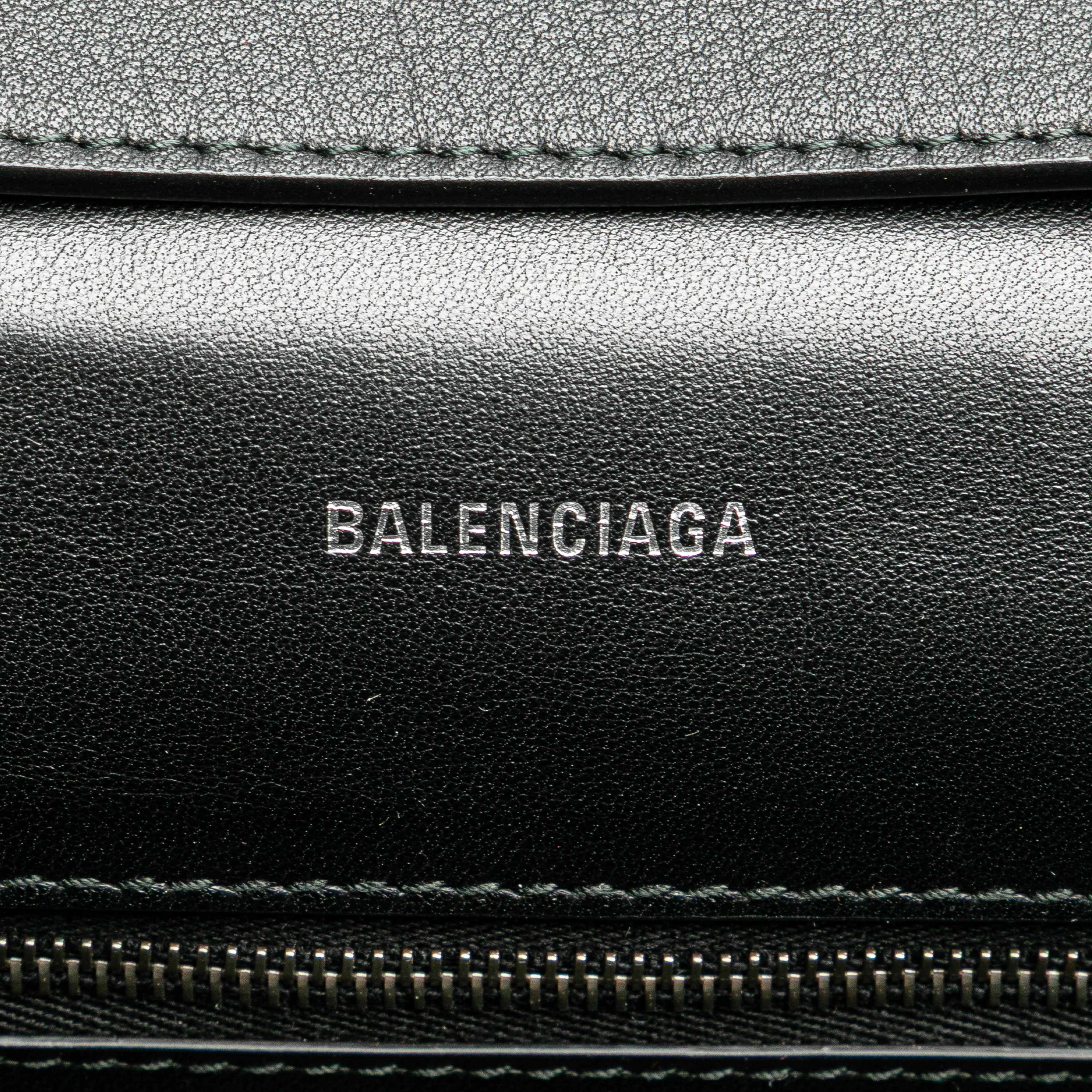 Balenciaga Medium Leather Soft Hourglass Crossbody