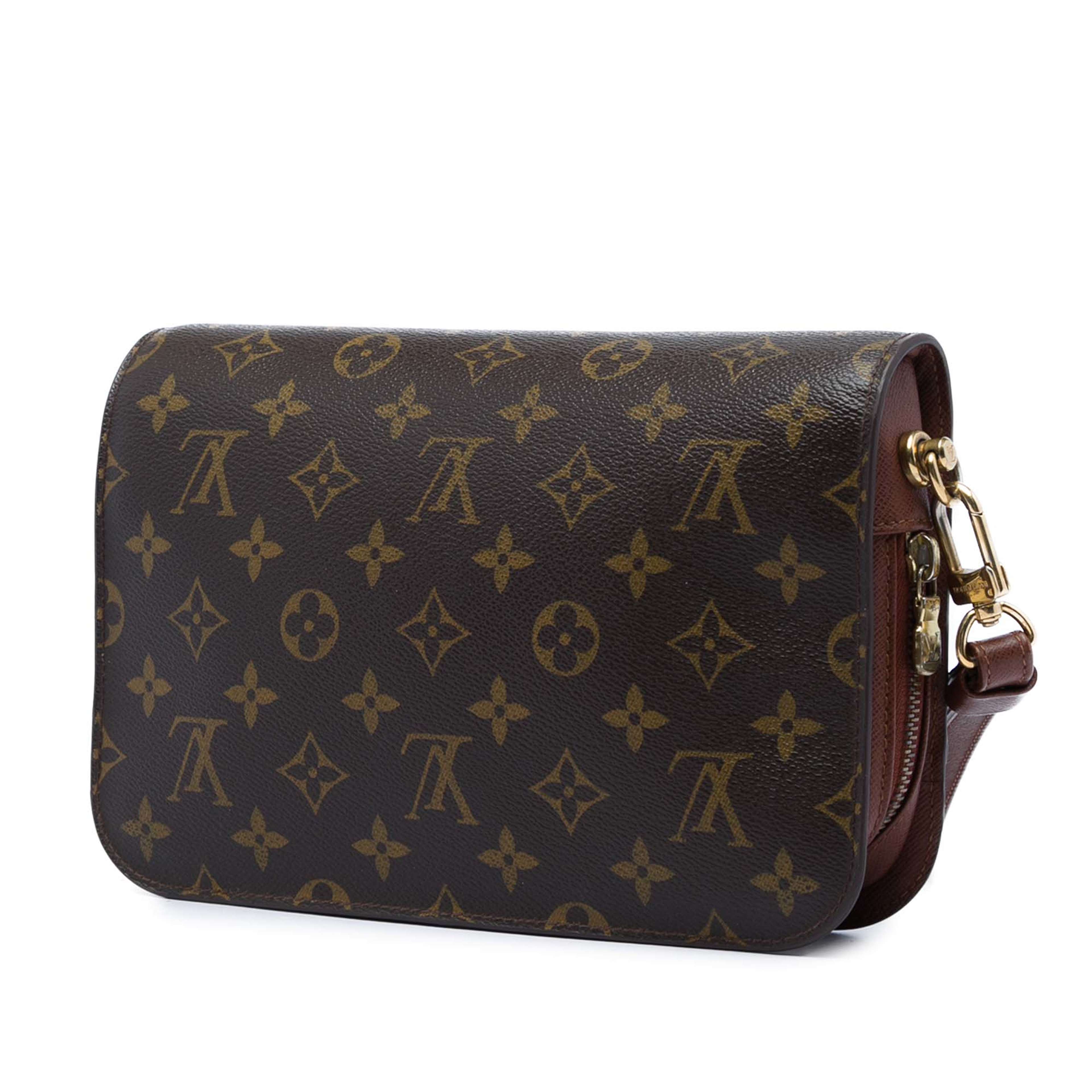 Louis Vuitton Monogram Orsay, från Luxclusif, i färgen brun. Klicka för att öppna bilden i stort format