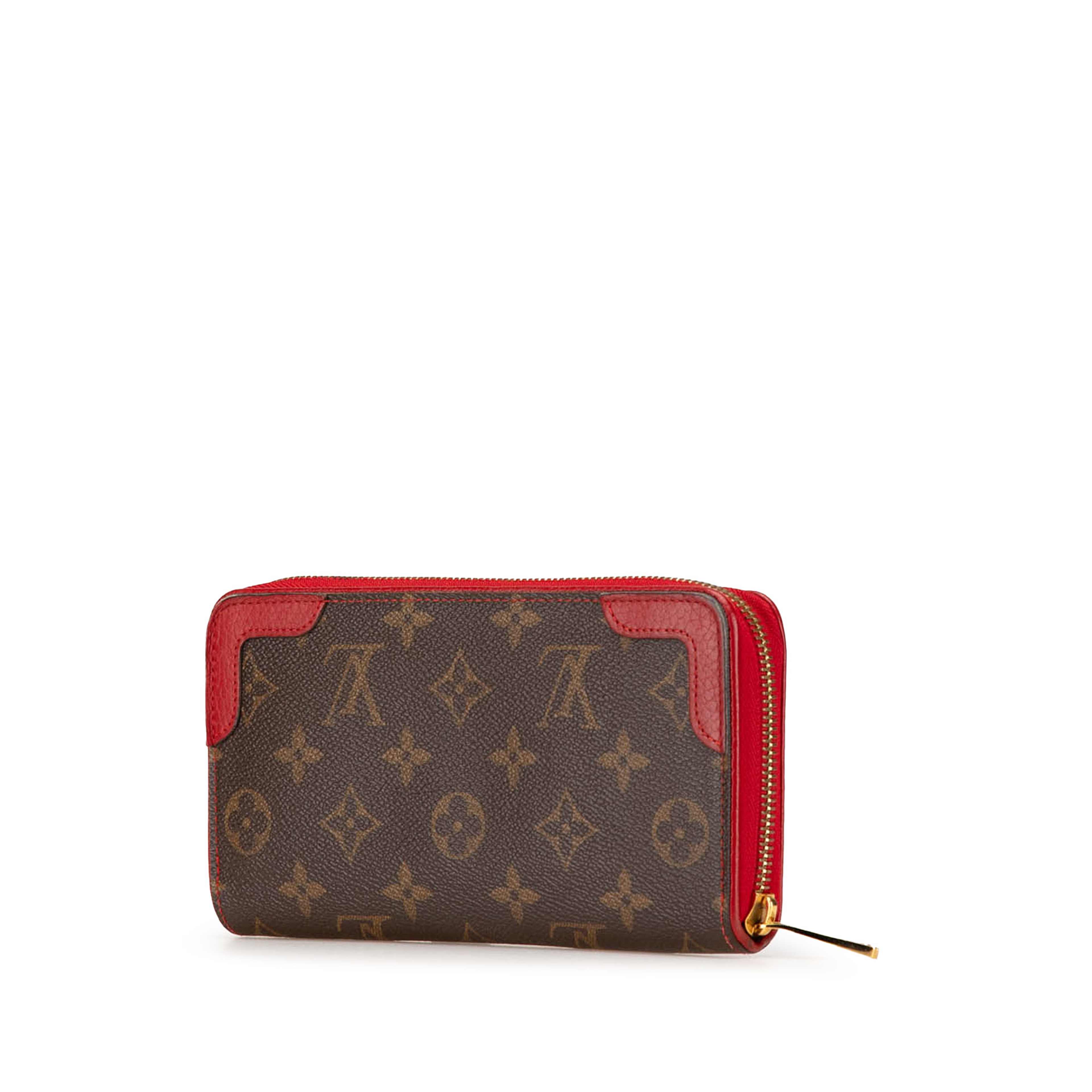 Louis Vuitton Monogram Retiro Zippy Wallet