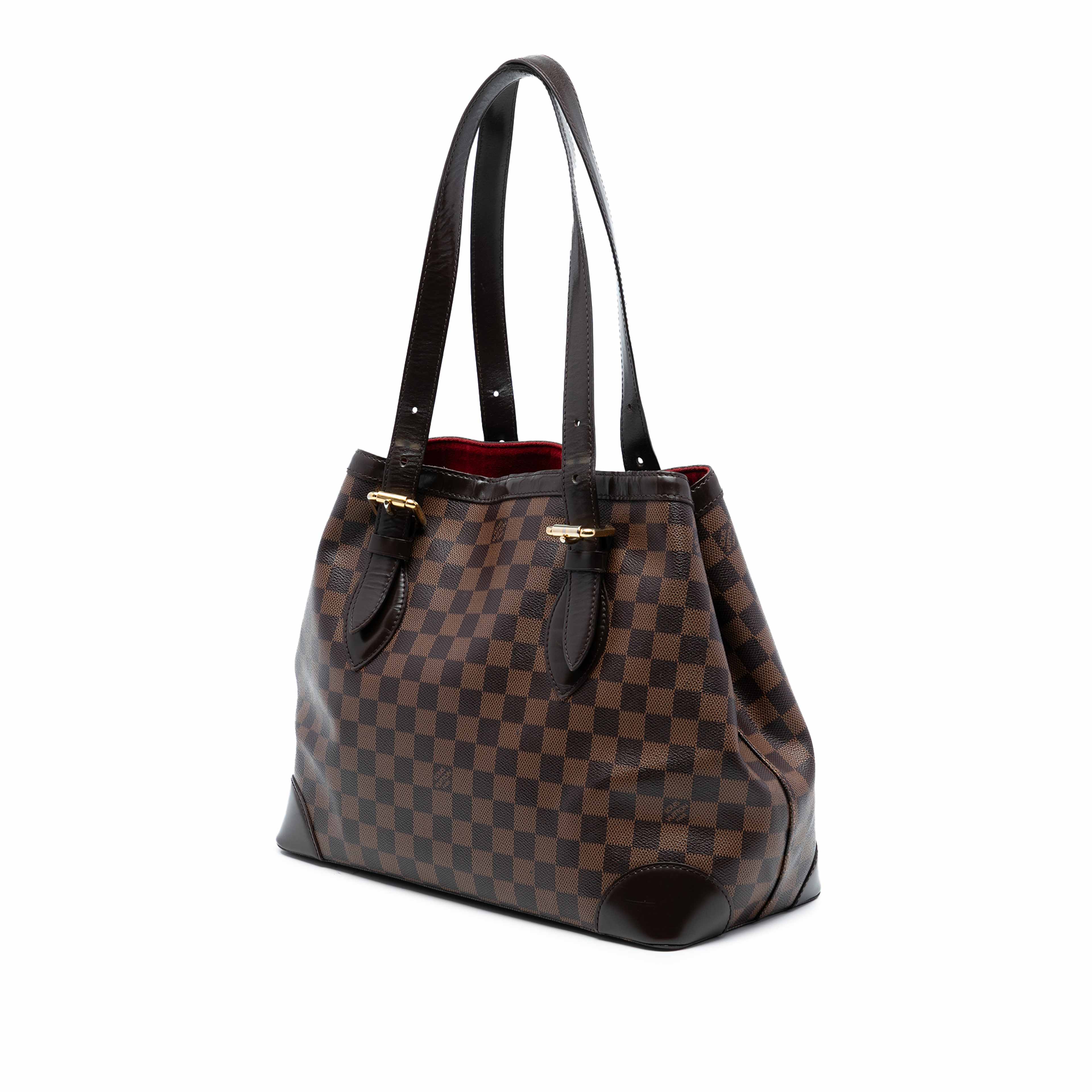 Louis Vuitton Damier Ebene Hampstead Mm, från Luxclusif, i färgen brown. Klicka för att öppna bilden i stort format