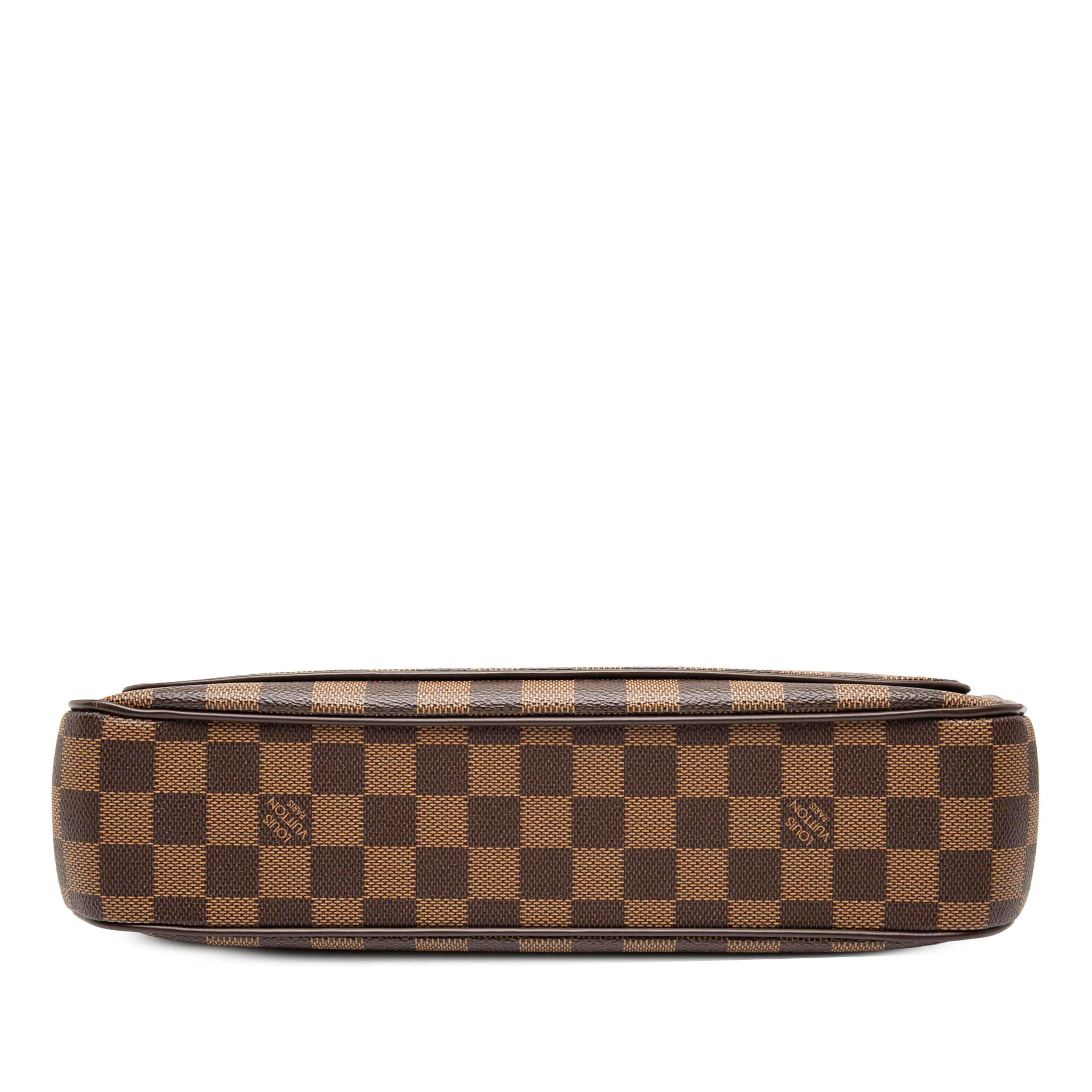 Louis Vuitton Damier Ebene Aubagne, från Luxclusif, i färgen brown. Klicka för att öppna bilden i stort format