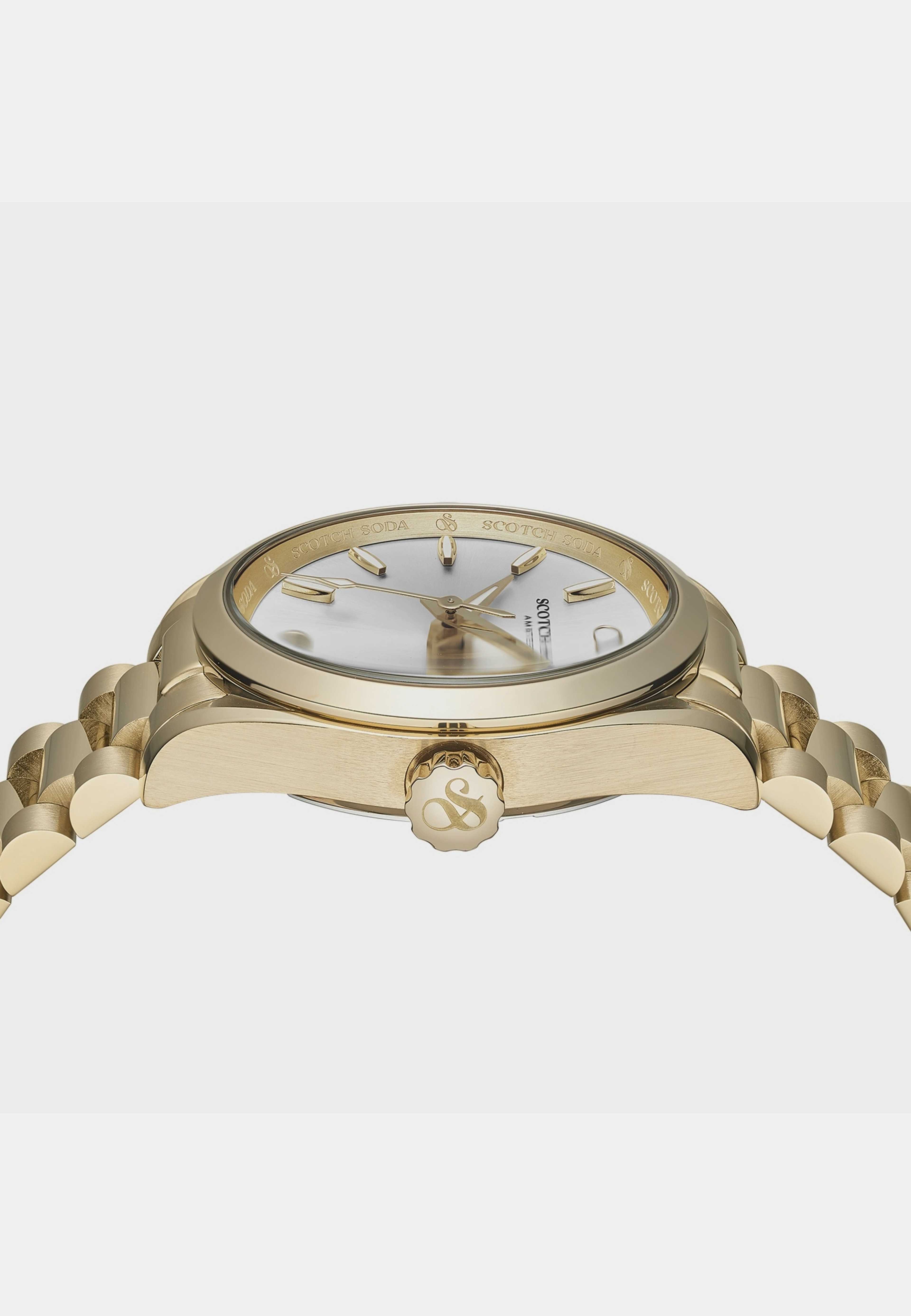 Scotch & Soda Dam Silver/guld, Metallband - Ssw.123d, från Scotch & Soda, i färgen 1. Klicka för att öppna bilden i stort format