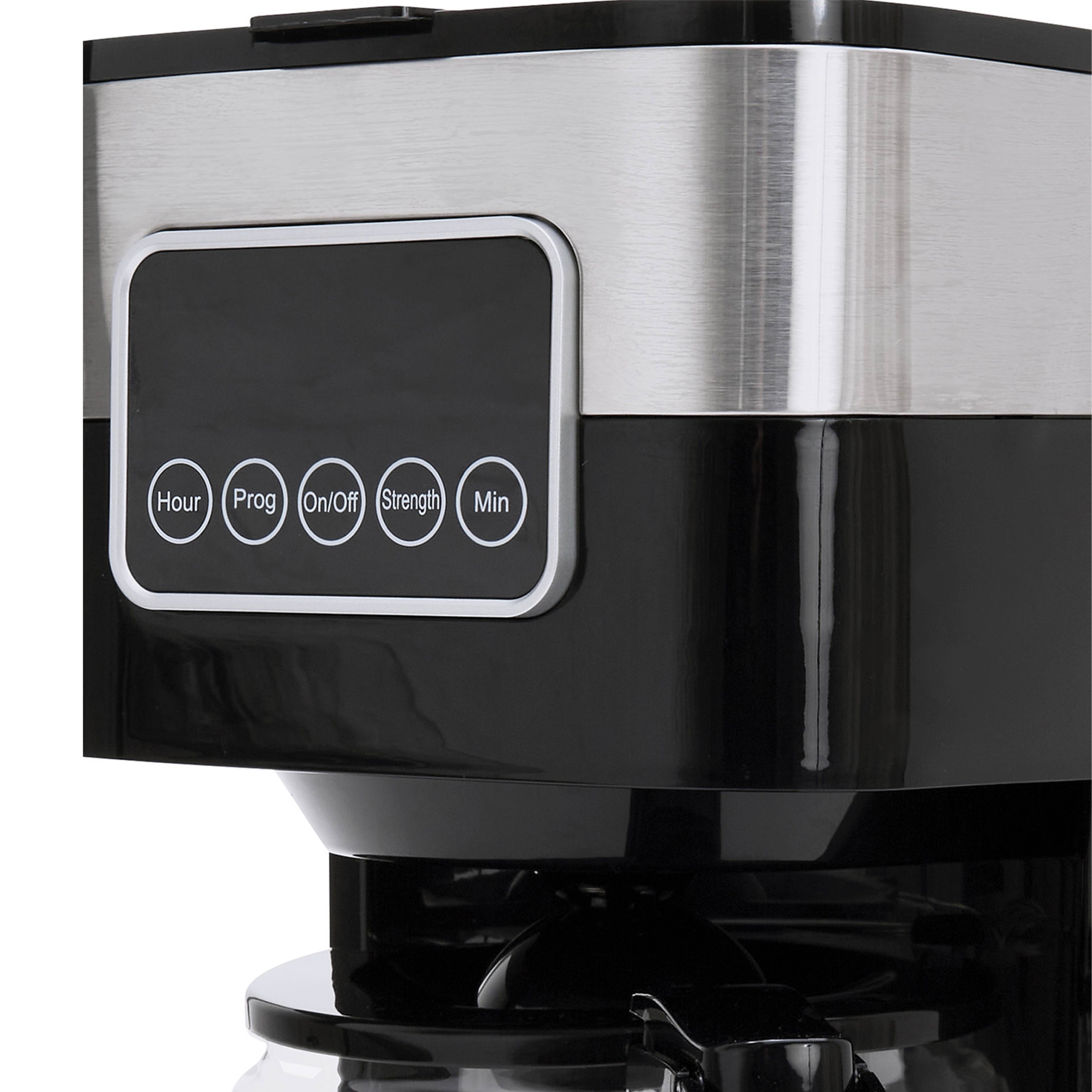 Kaffebryggare Digital 12-koppar/1,5l
