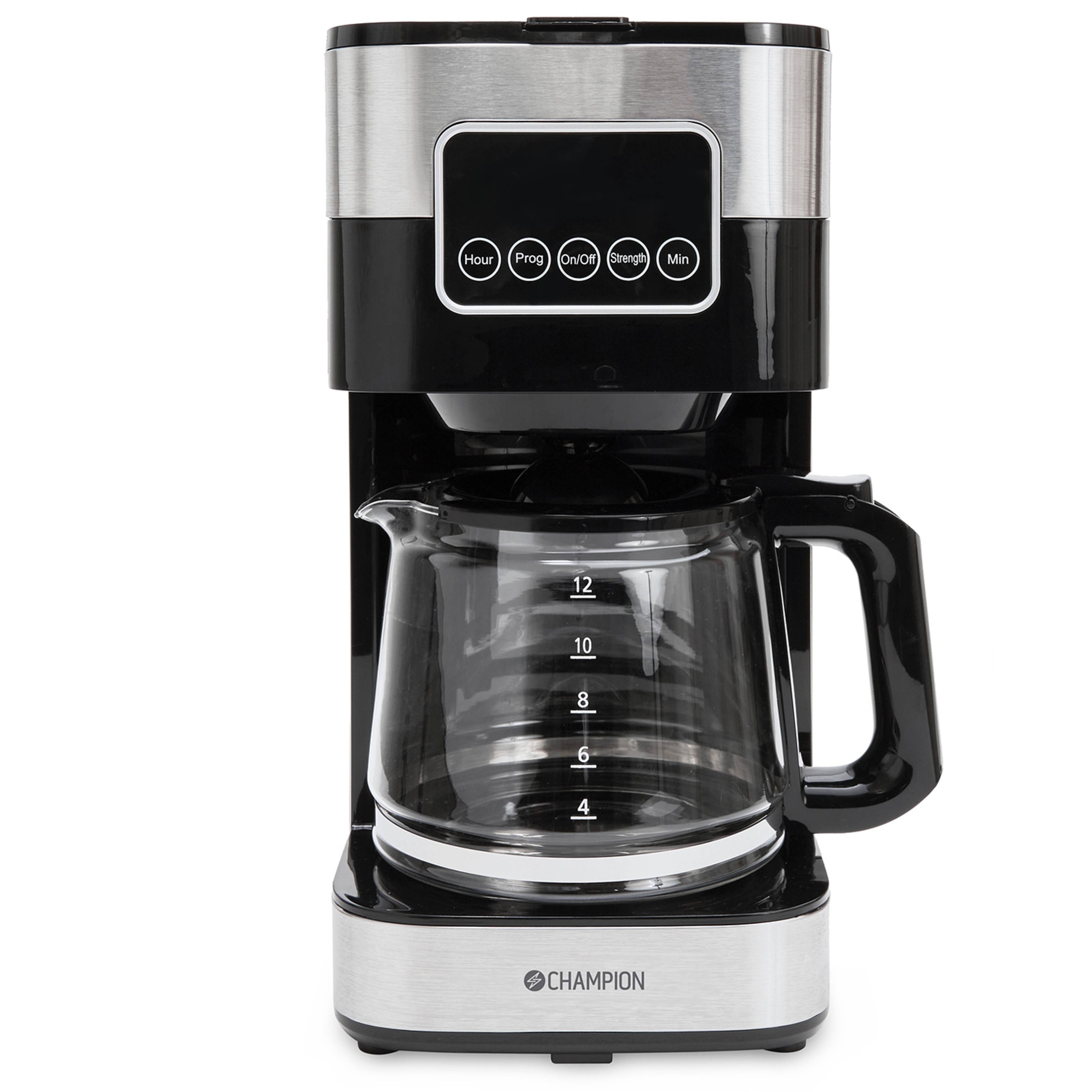Kaffebryggare Digital 12-koppar/1,5l