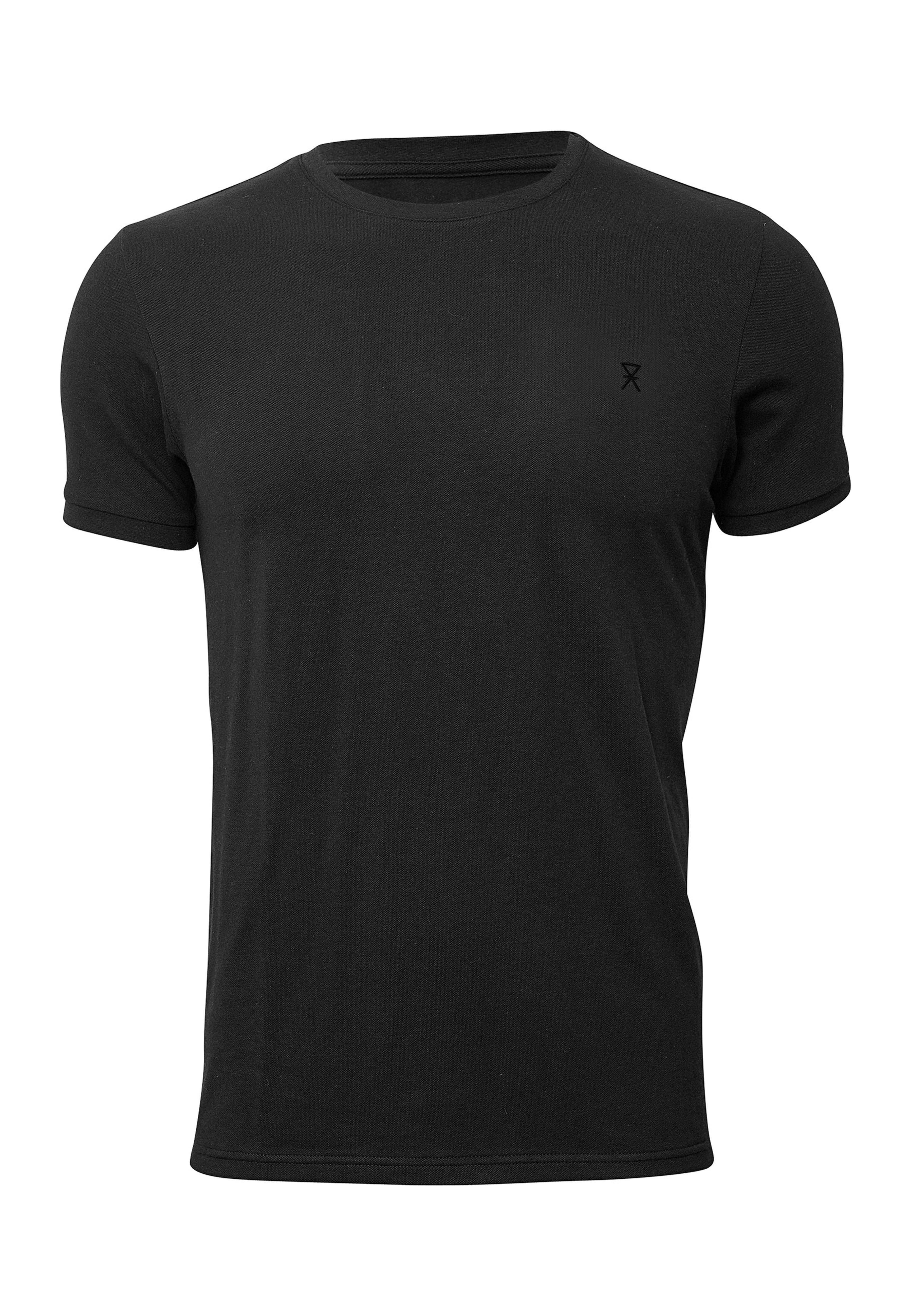 2-pack Bambu, Pique T-shirt, Navy