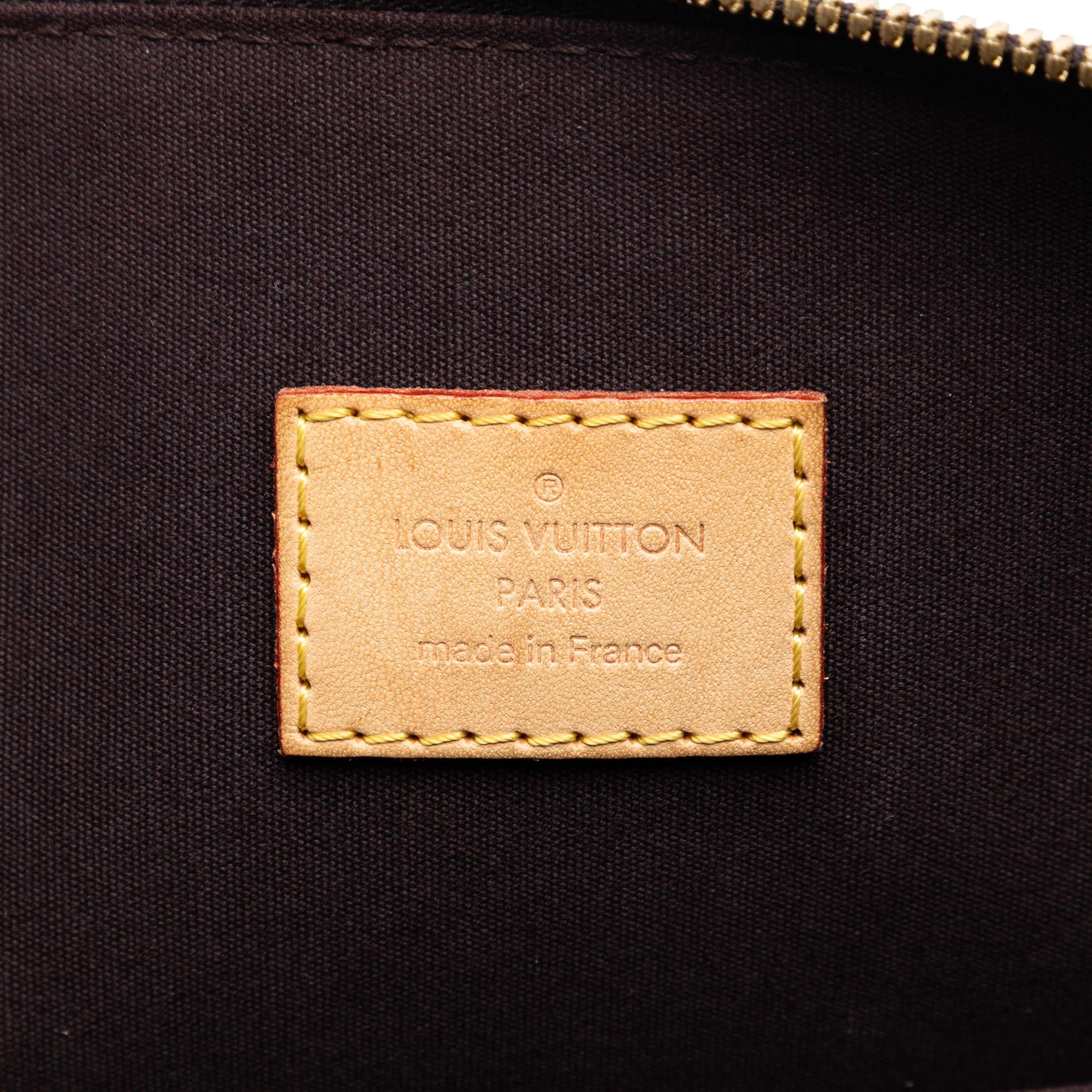 Louis Vuitton Monogram Vernis Alma Gm, från Luxclusif, i färgen purple. Klicka för att öppna bilden i stort format
