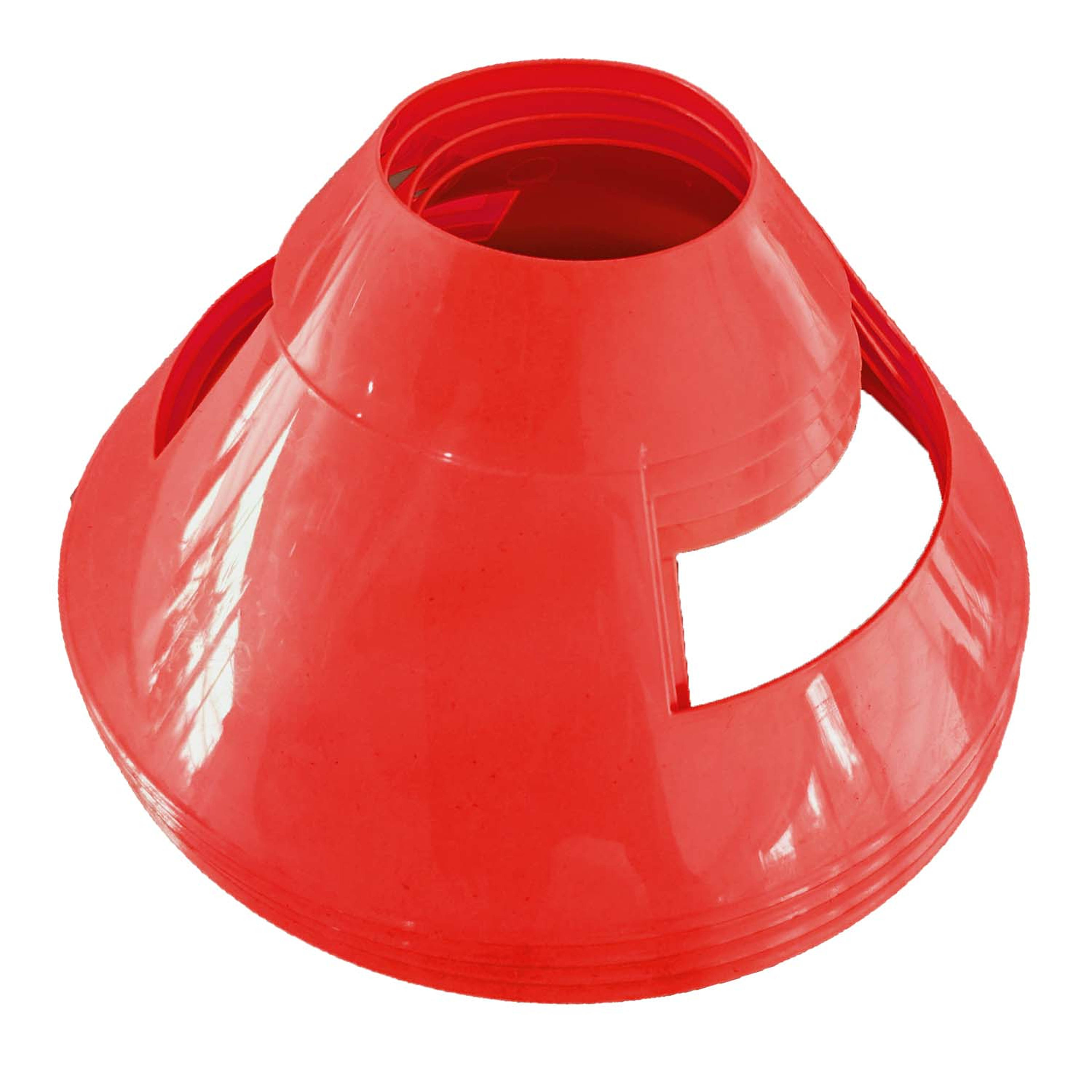 Fotbollsset Norge - Boll Och Koner, från Sportme, i färgen röd. Klicka för att öppna bilden i stort format