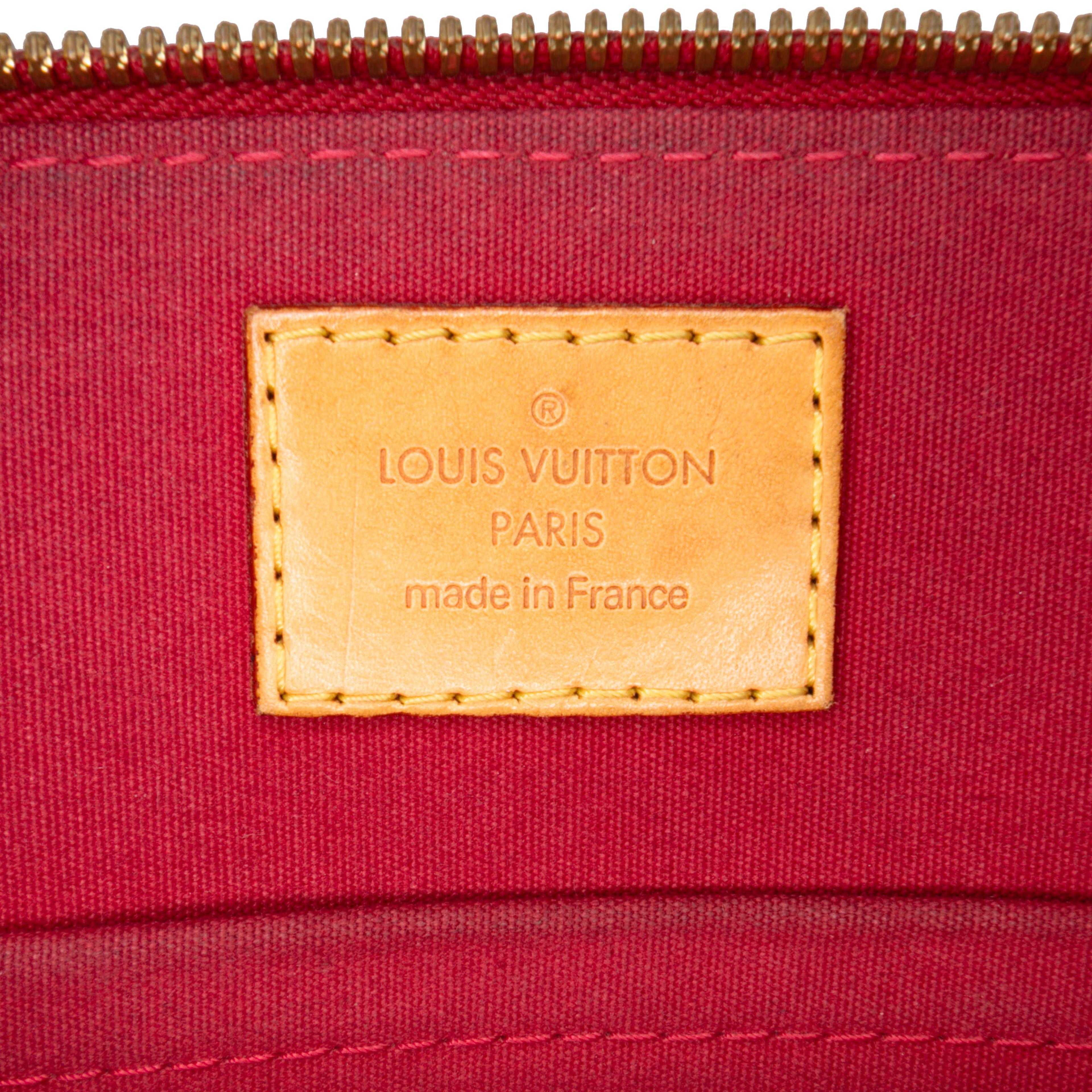 Louis Vuitton Monogram Vernis Alma Bb