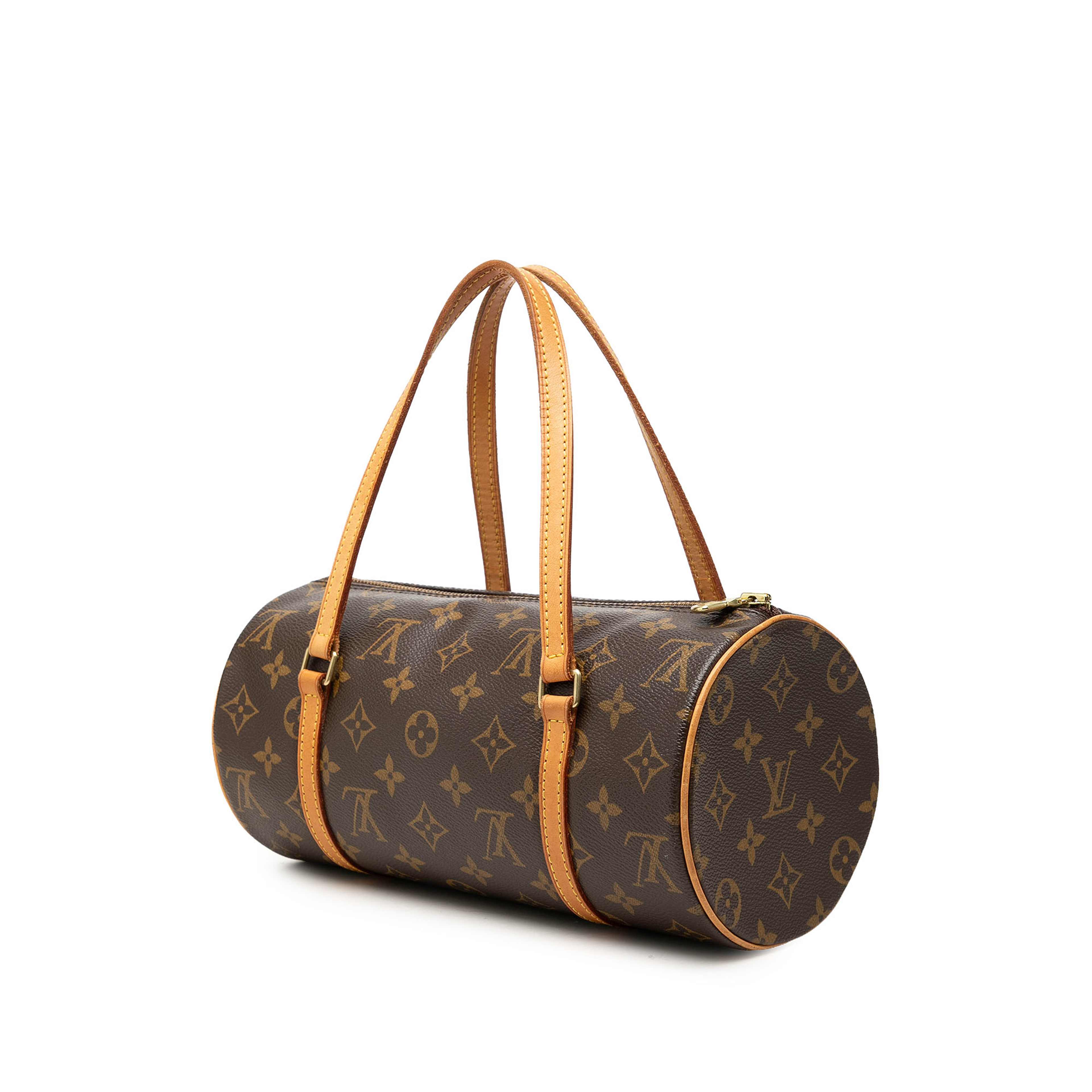 Louis Vuitton Monogram Papillon 28, från Luxclusif, i färgen brun. Klicka för att öppna bilden i stort format