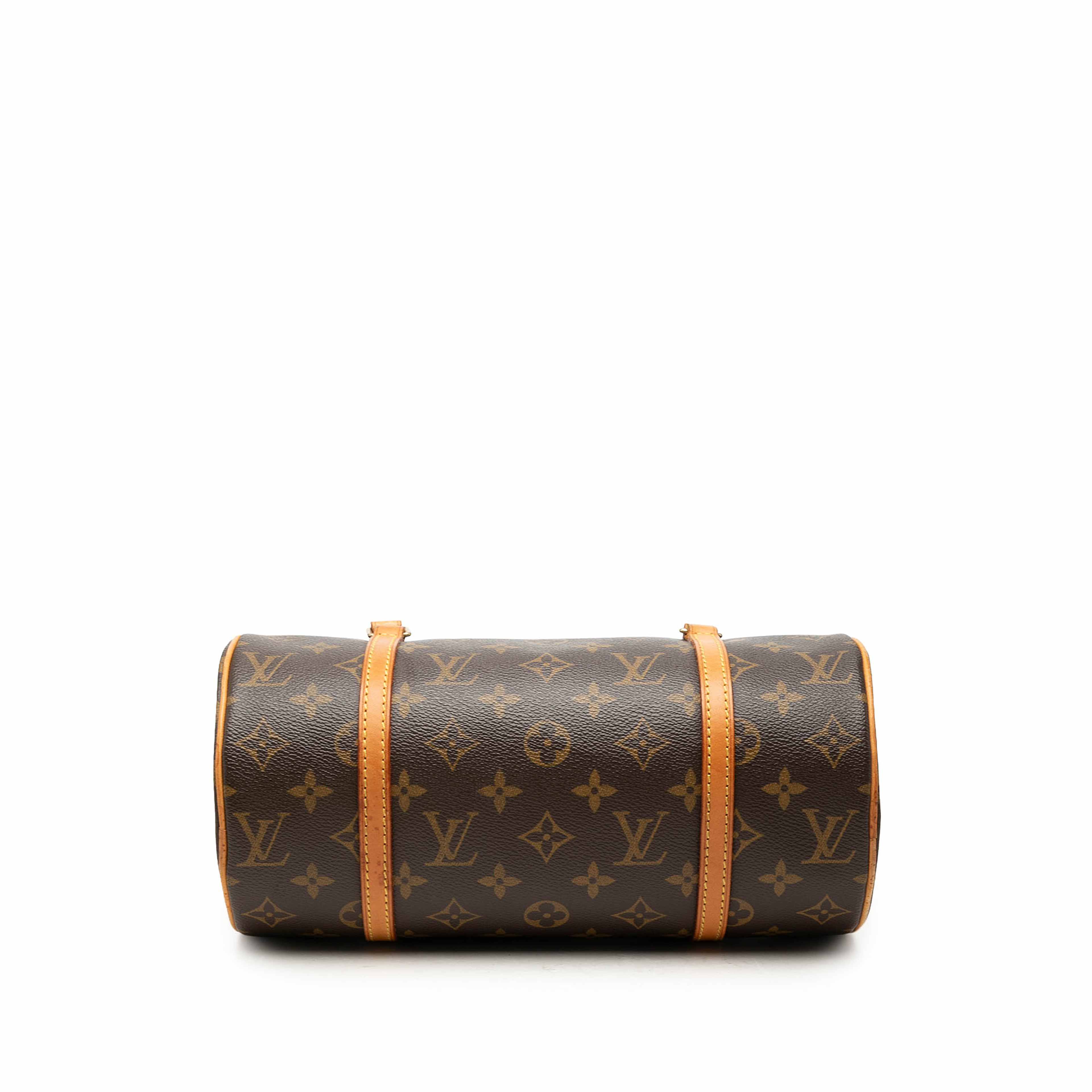 Louis Vuitton Monogram Papillon 28, från Luxclusif, i färgen brun. Klicka för att öppna bilden i stort format