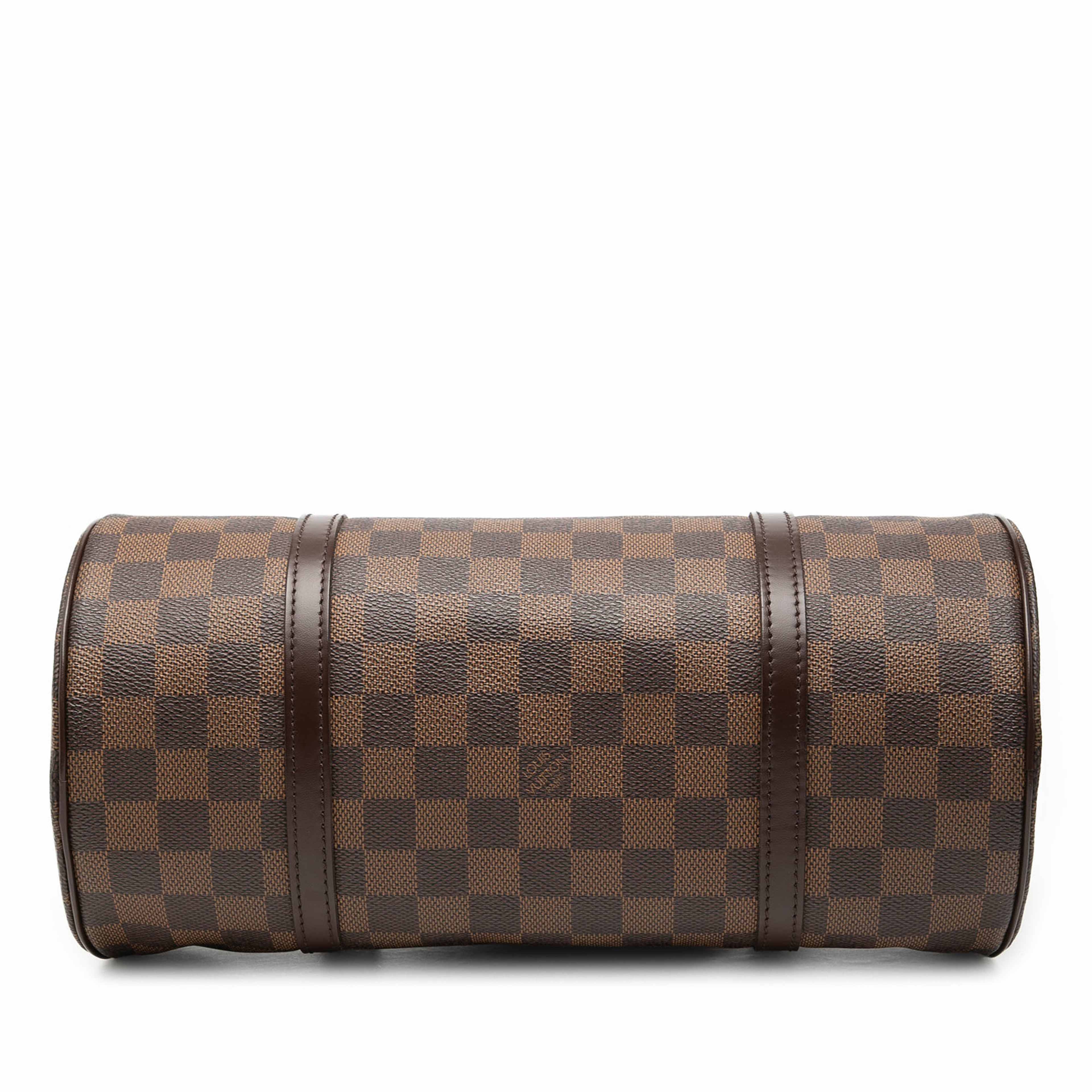 Louis Vuitton Damier Ebene Papillon 30, från Luxclusif, i färgen brown. Klicka för att öppna bilden i stort format