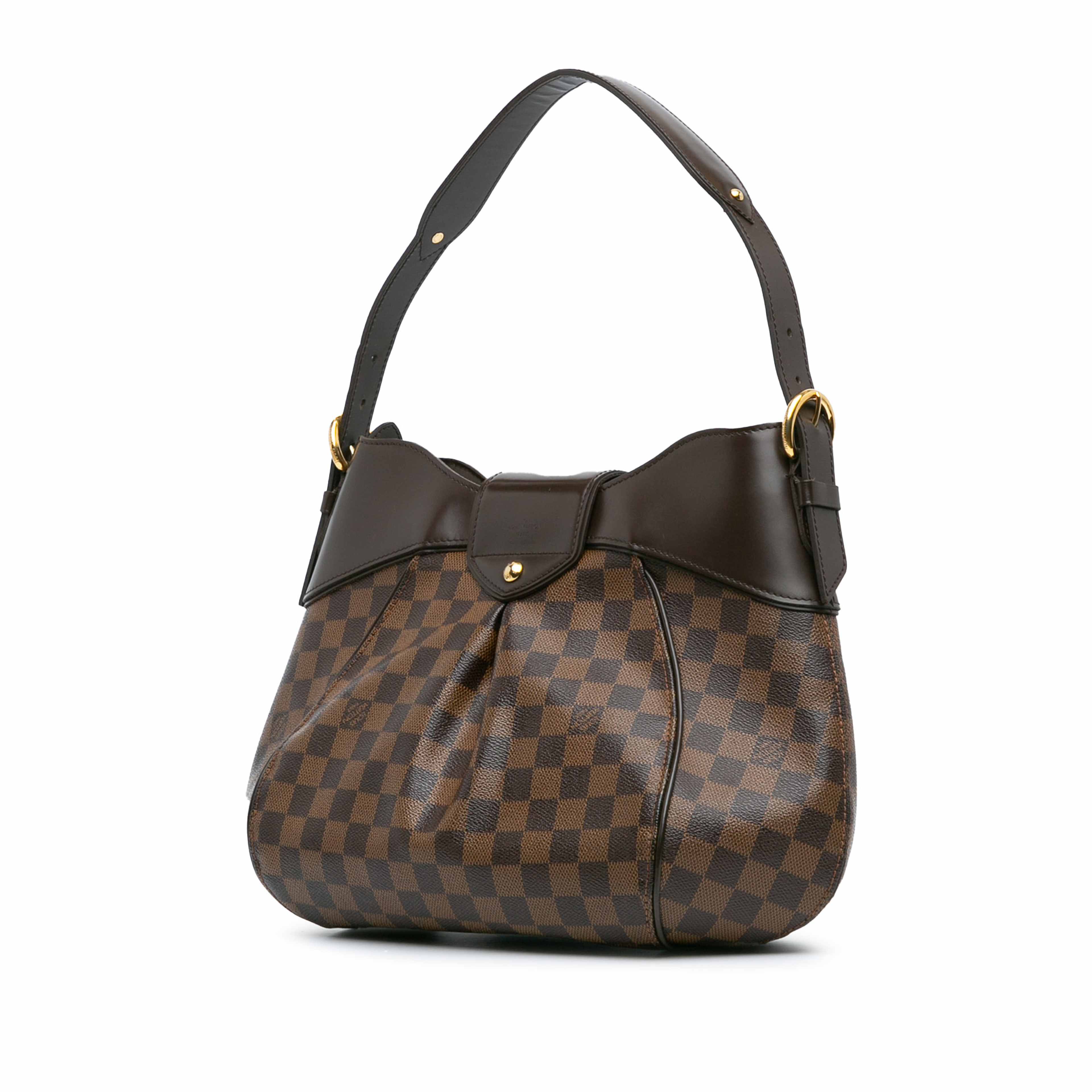 Louis Vuitton Damier Ebene Sistina Mm, från Luxclusif, i färgen brown.