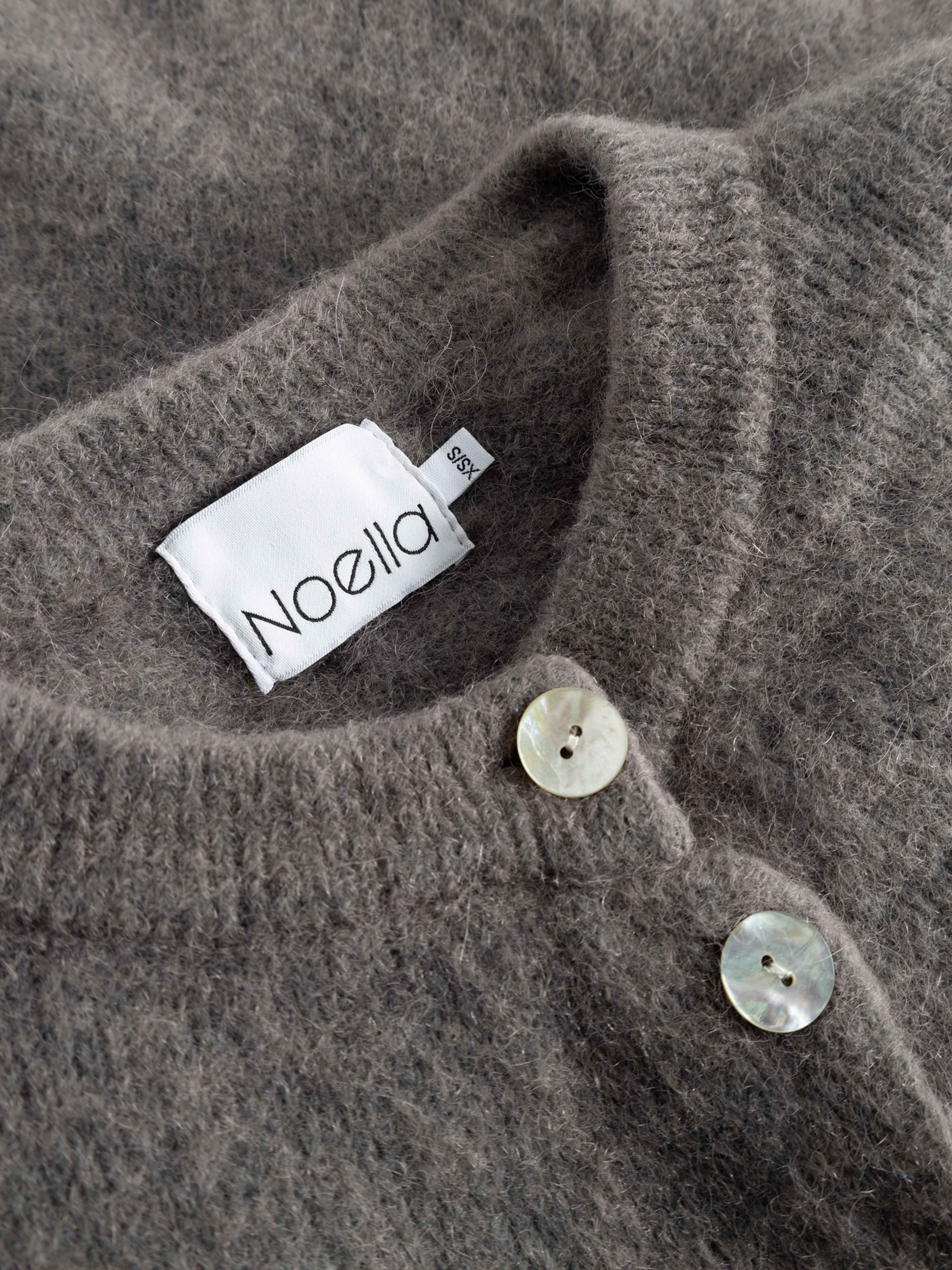 Kae Knit Cardigan - Coffee