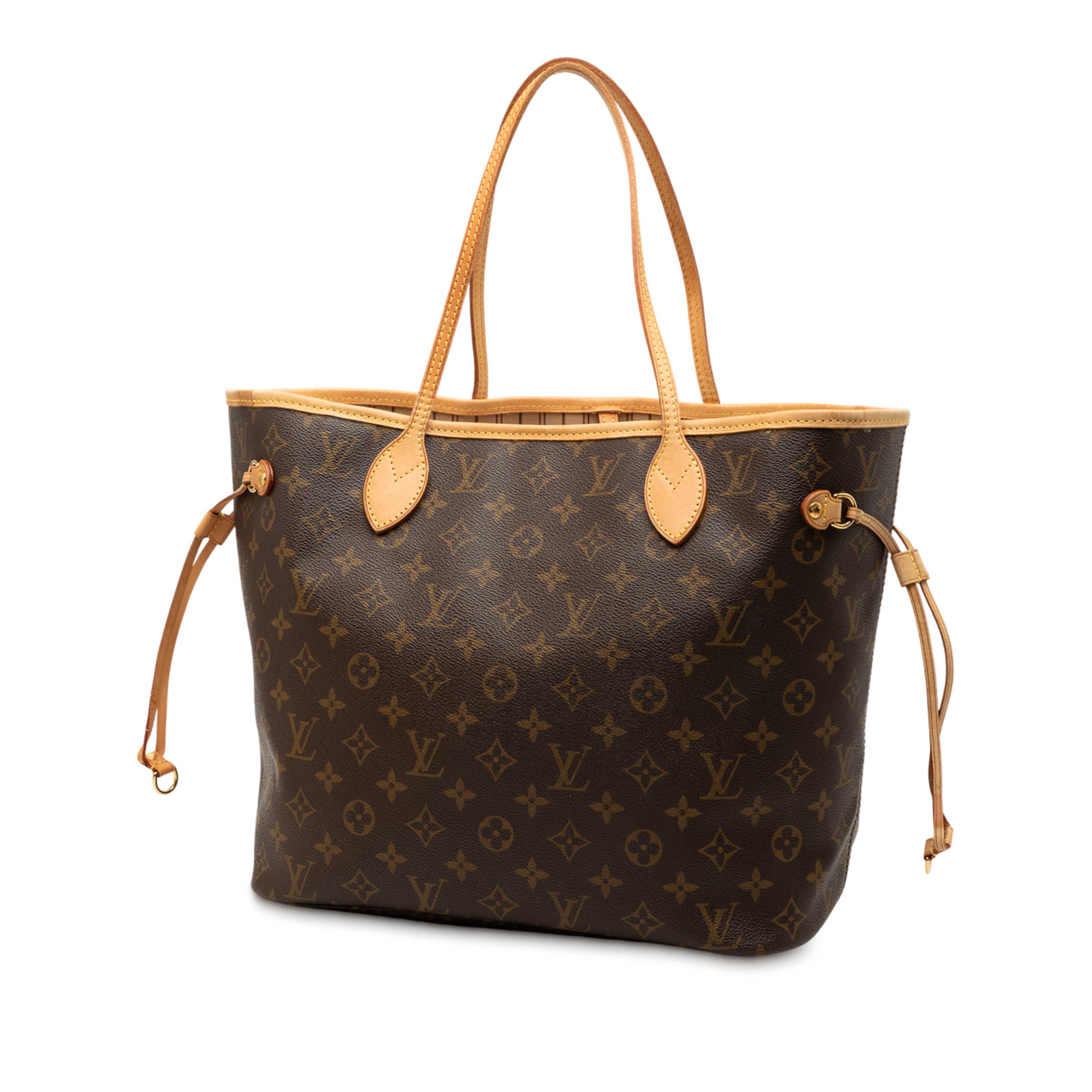 Louis Vuitton Monogram Neverfull Mm, från Luxclusif, i färgen brown. Klicka för att öppna bilden i stort format
