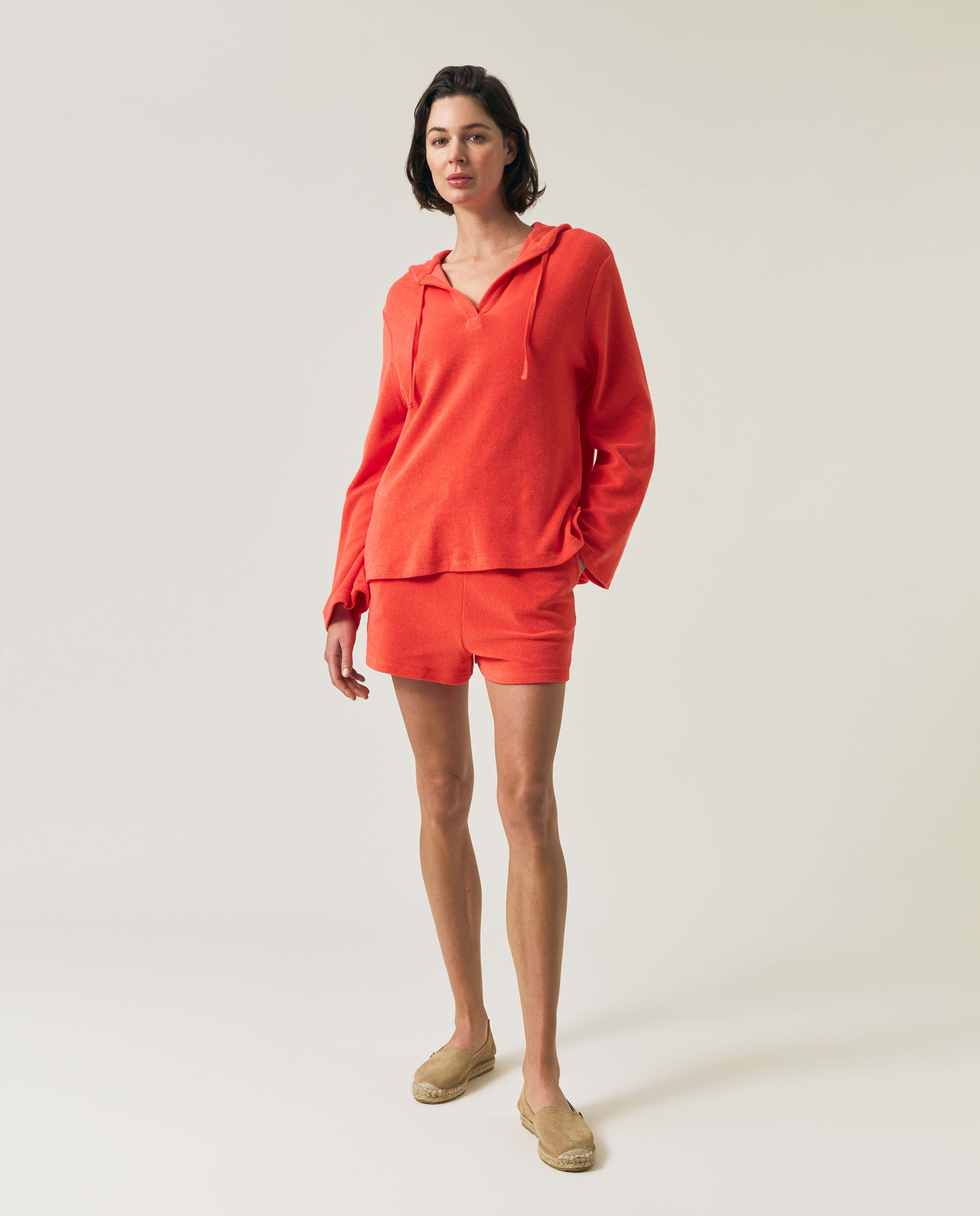 Organic Cotton Terry Surfer Hood