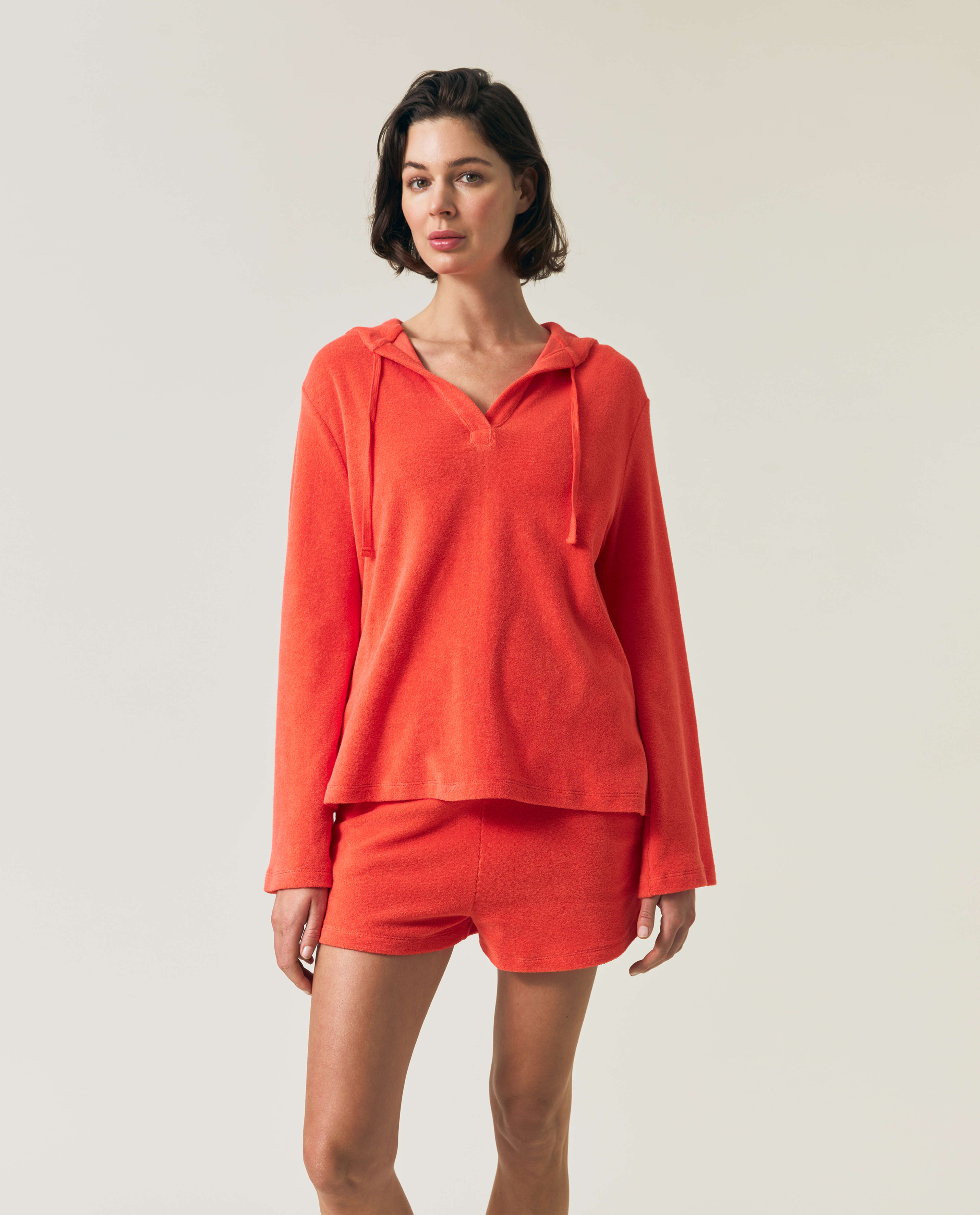 Organic Cotton Terry Surfer Hood