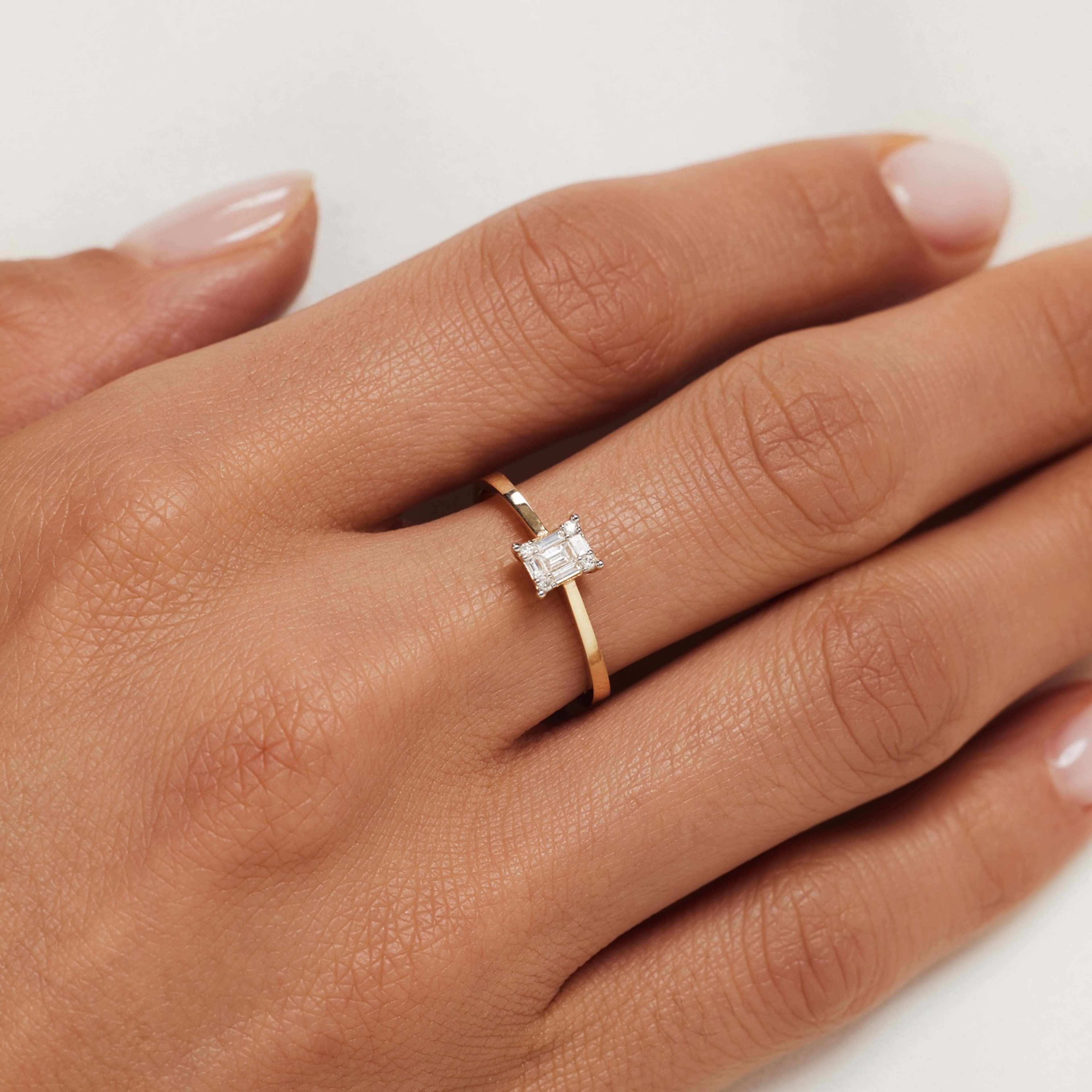 De La Paix 14 Karat Guld Ring