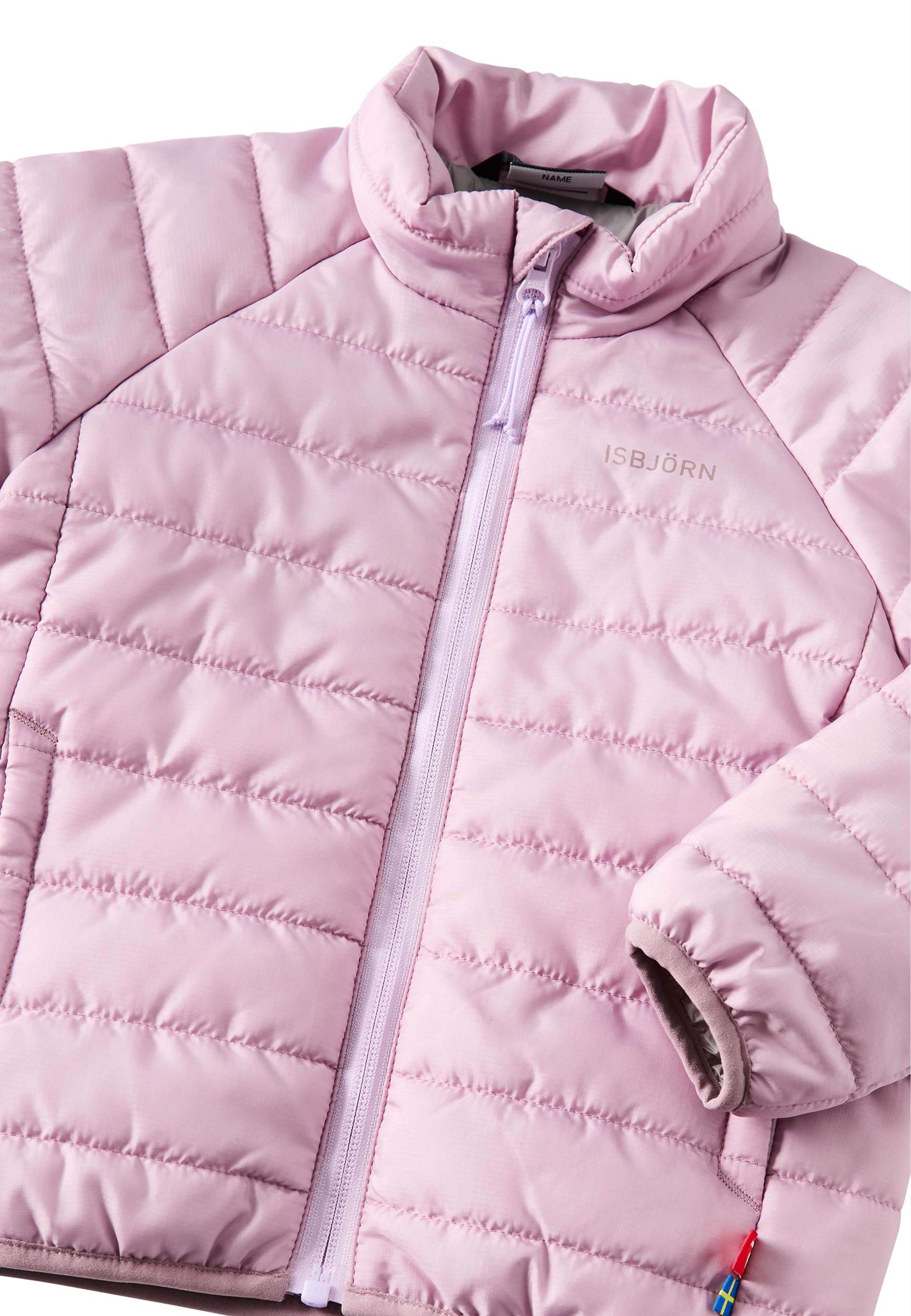 Air Jacket Kids, från ISBJÖRN of Sweden, i färgen dusty rose. Klicka för att öppna bilden i stort format