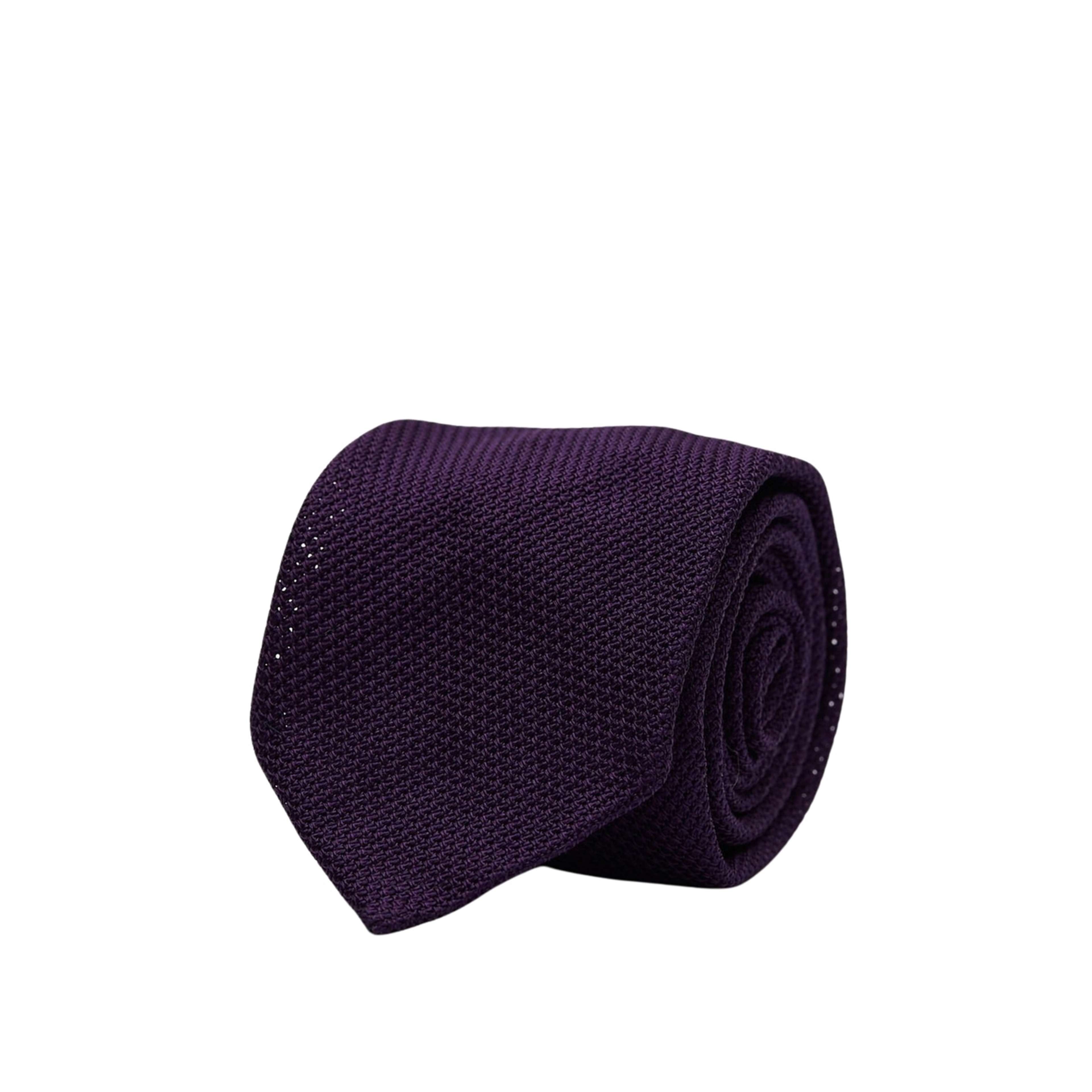 Grenadine Tie, från John Henric, i färgen purple. Klicka för att öppna bilden i stort format