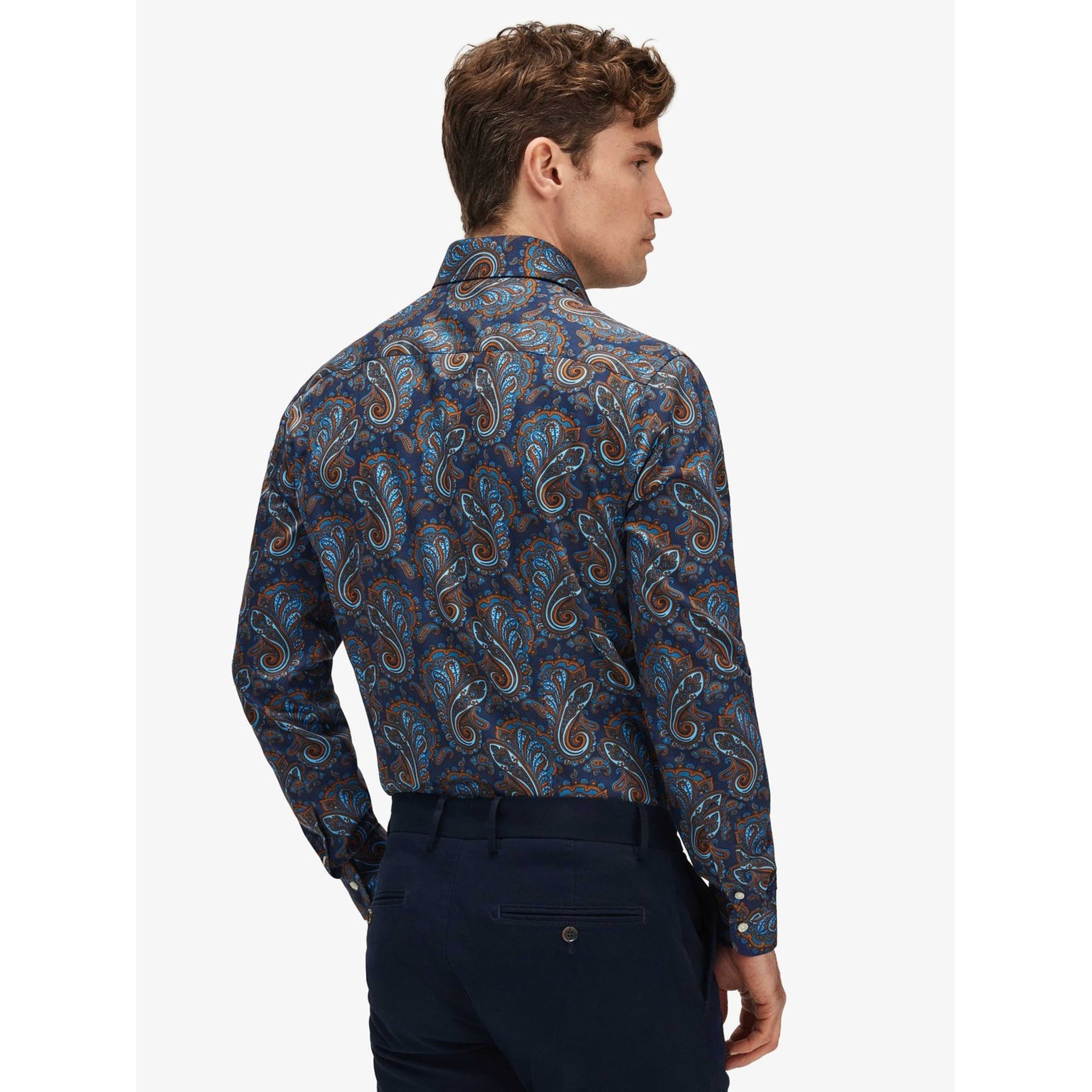 Blue Print Shirt