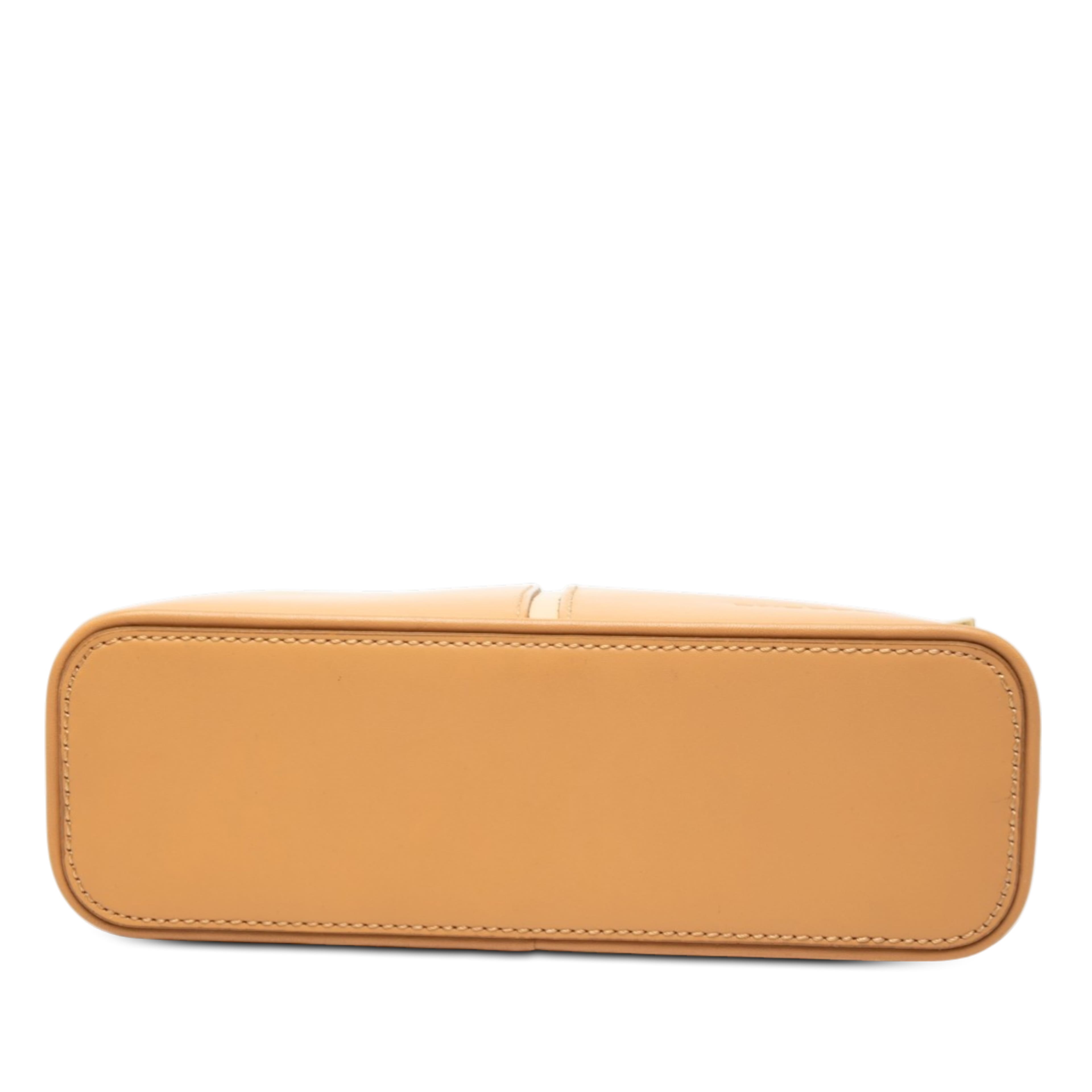 Burberry Leather Shoulder Bag, från Luxclusif, i färgen brun. Klicka för att öppna bilden i stort format