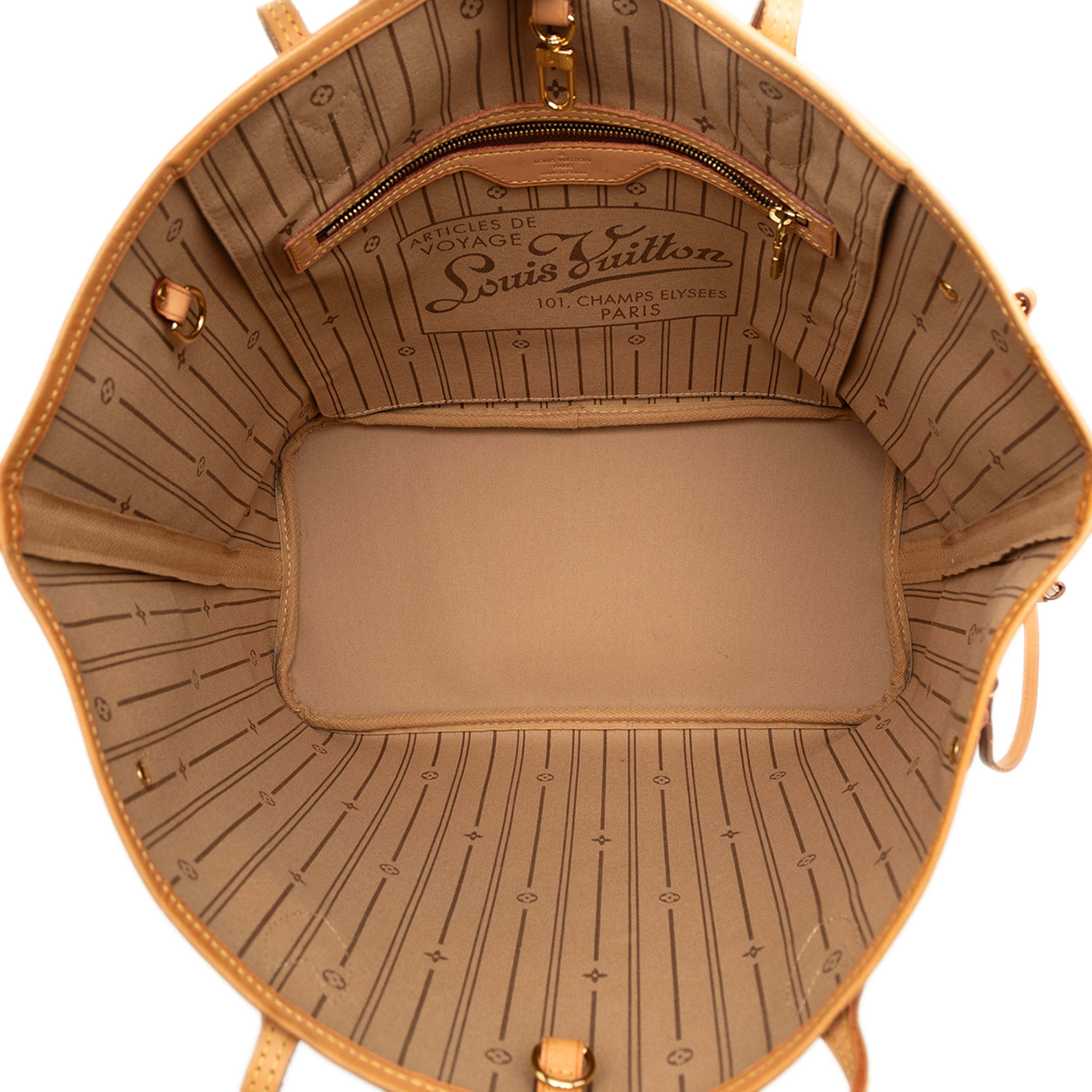 Louis Vuitton Monogram Neverfull Mm, från Luxclusif, i färgen brown. Klicka för att öppna bilden i stort format