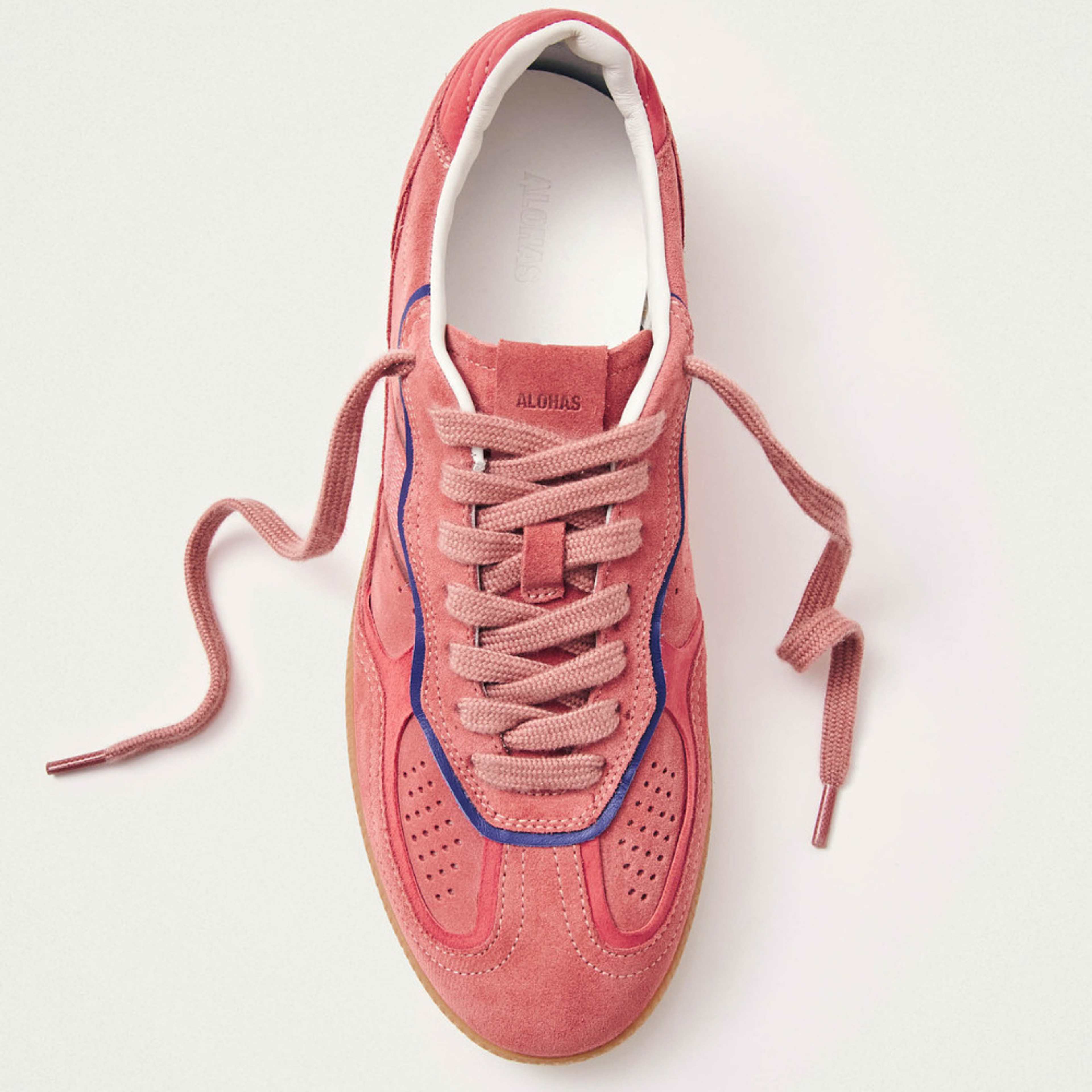 Tb.490 Rife Pink Leather Sneakers