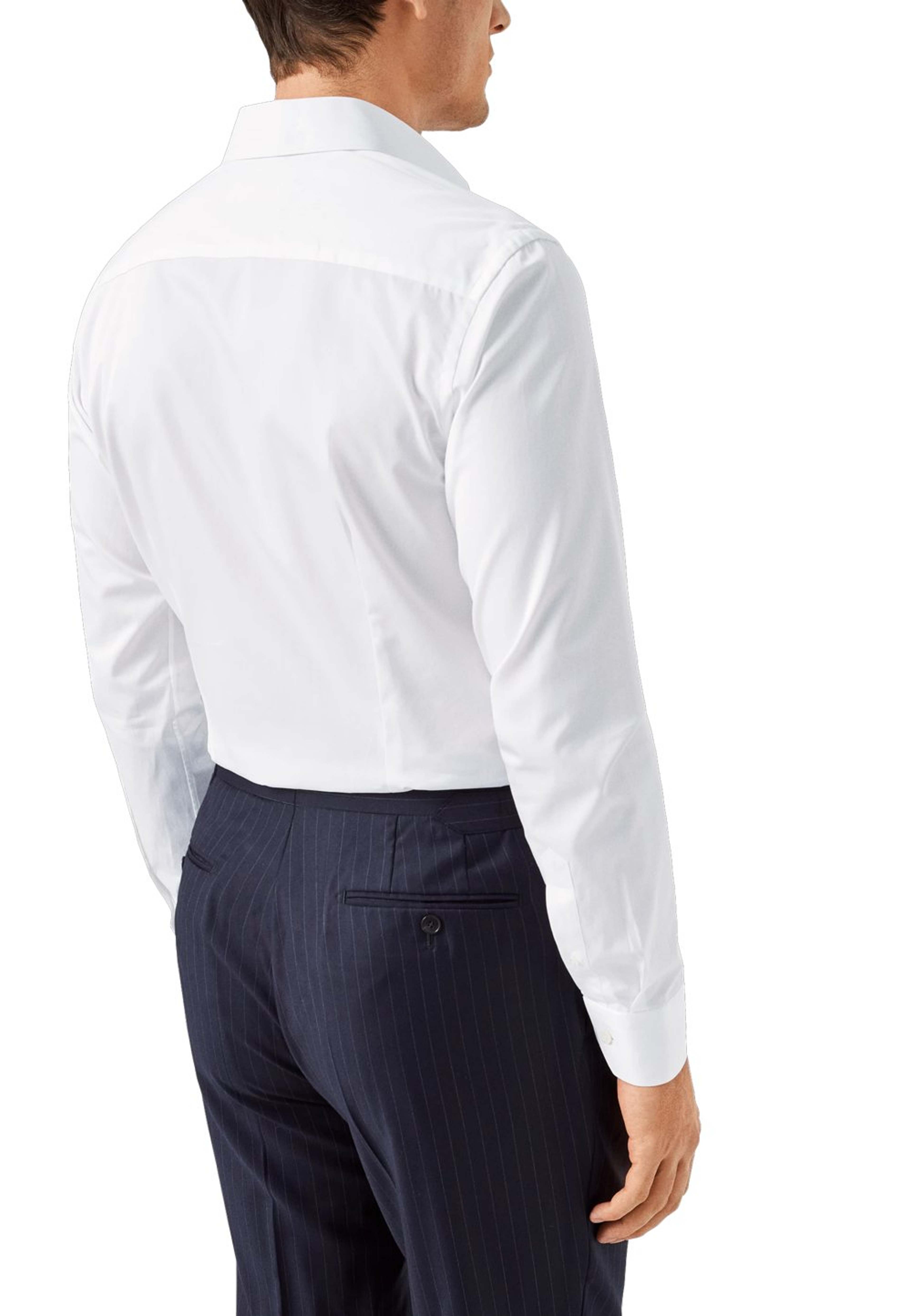 Slim Fit Skjorta I Twill