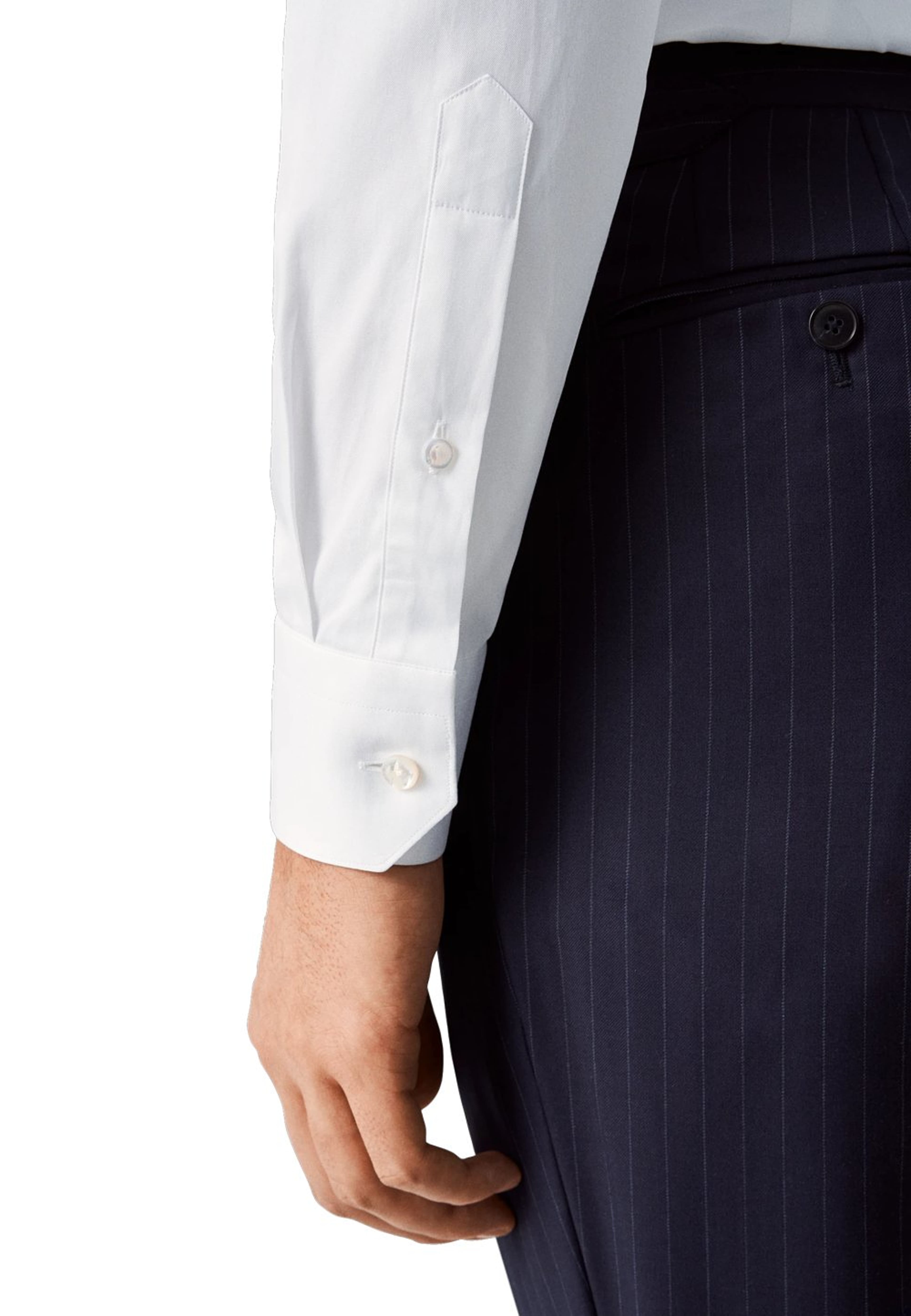 Slim Fit Skjorta I Twill