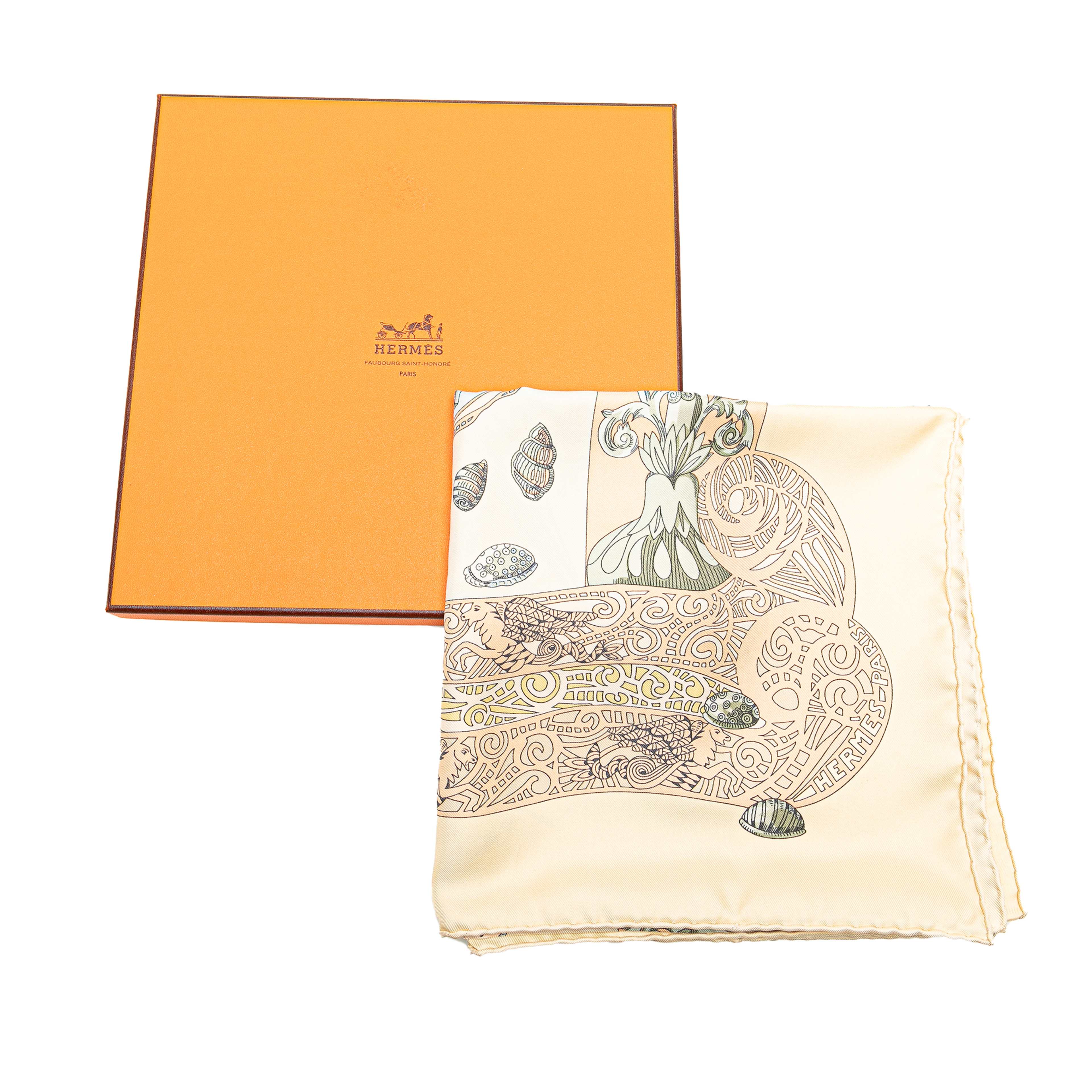 Hermès L'atlantide Silk Scarf