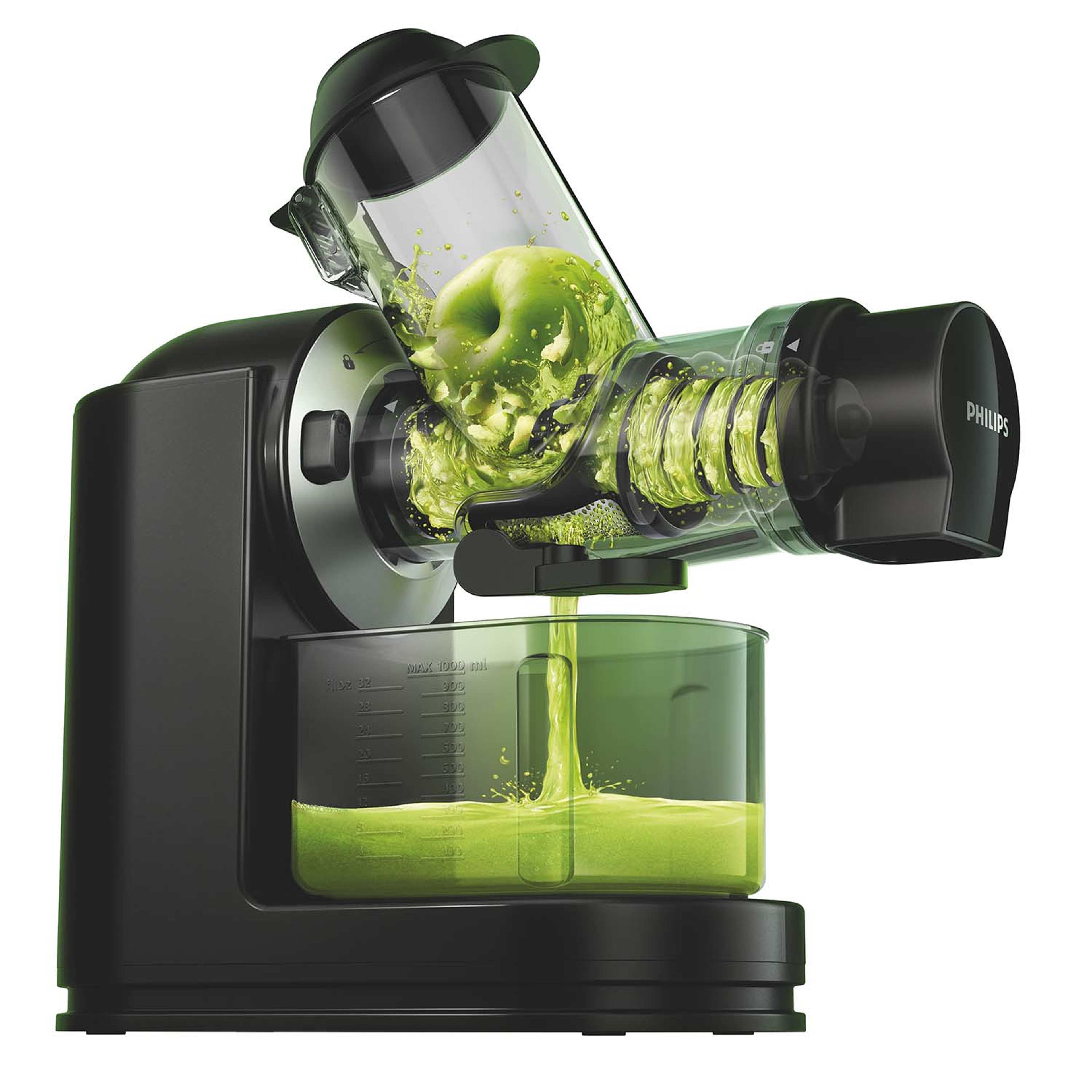 Slowjuicer Hr1889/70 Viva Collection Black Xl, från Philips, i färgen svart.