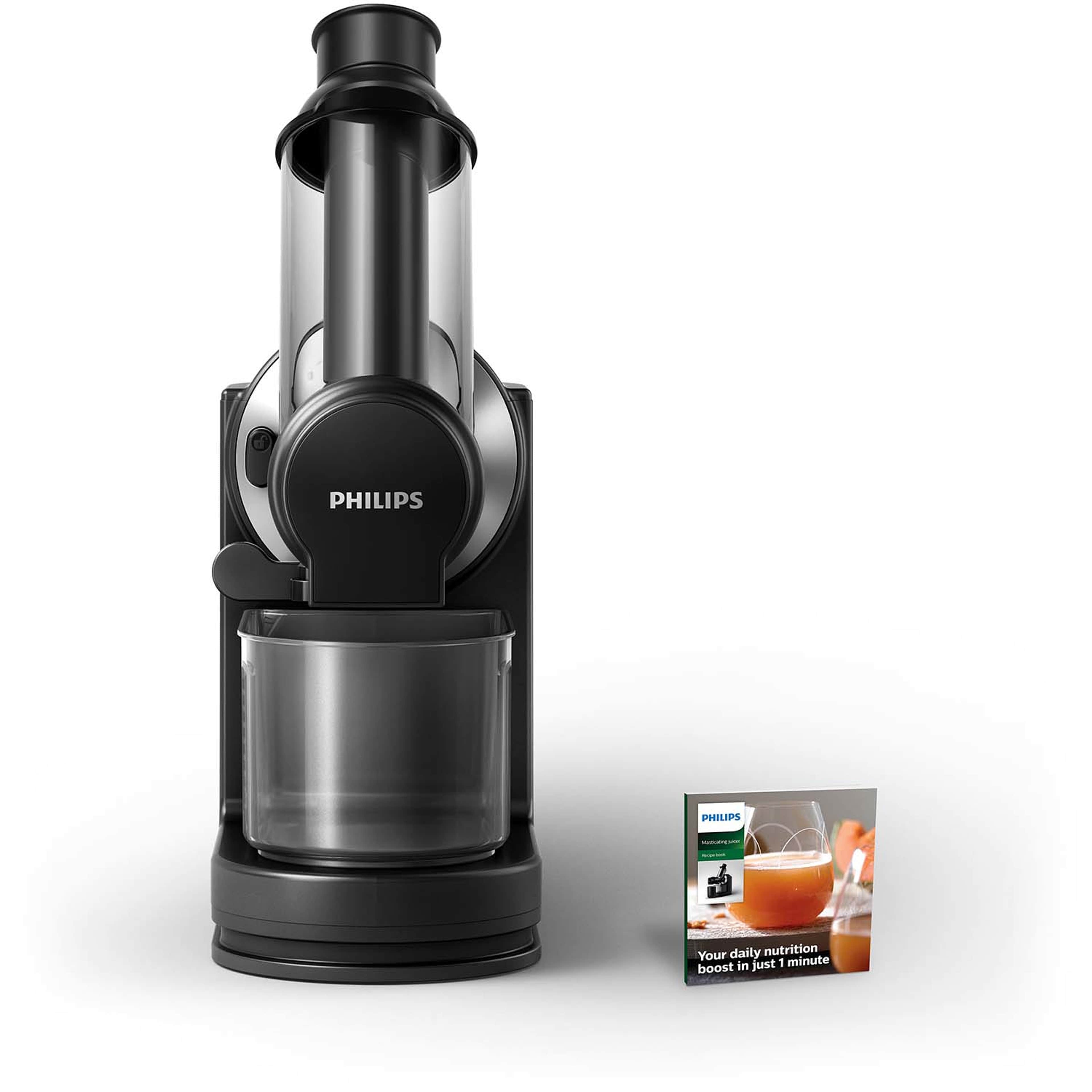 Slowjuicer Hr1889/70 Viva Collection Black Xl, från Philips, i färgen svart.