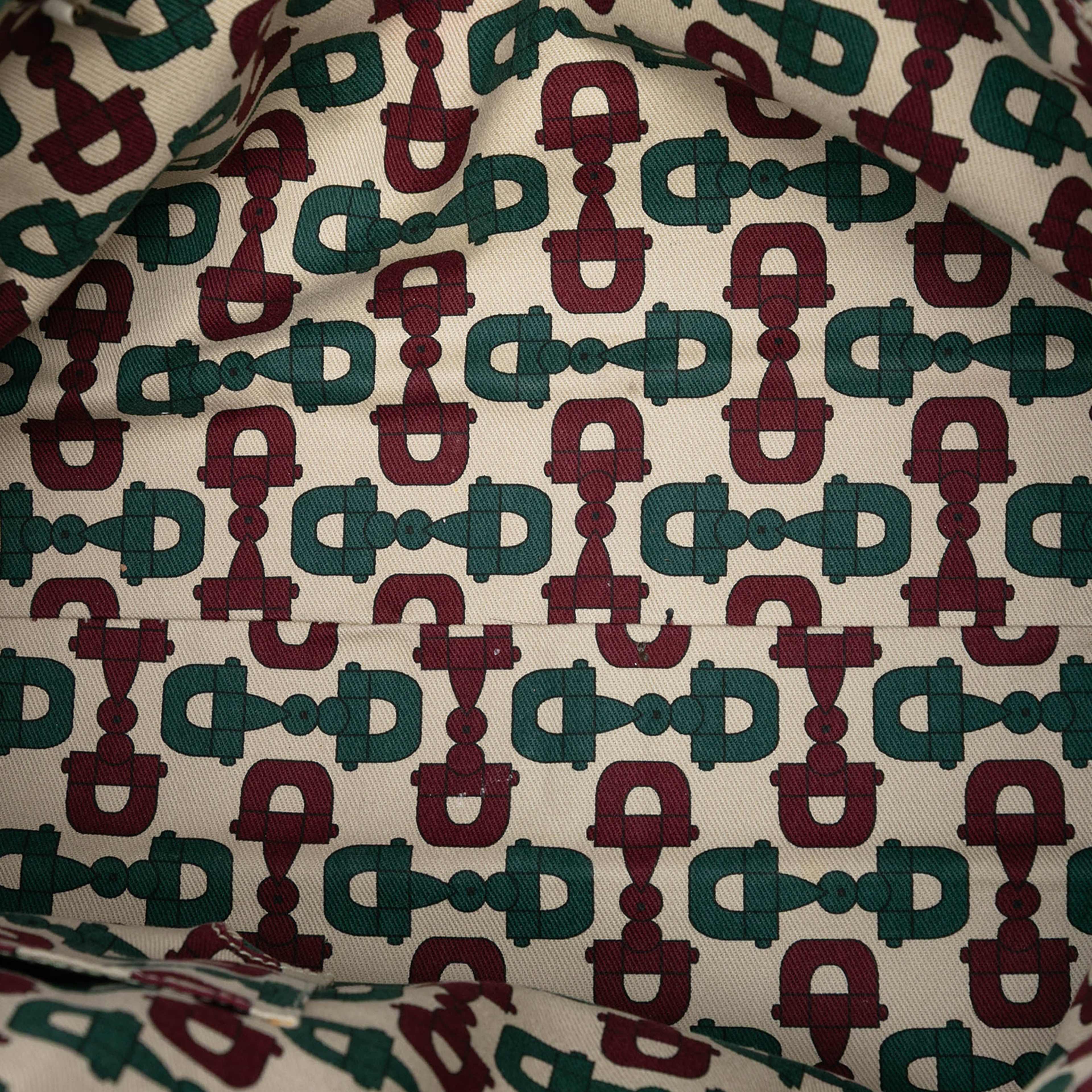 Gucci Guccissima Abbey D Ring Tote, från Luxclusif, i färgen ivory. Klicka för att öppna bilden i stort format